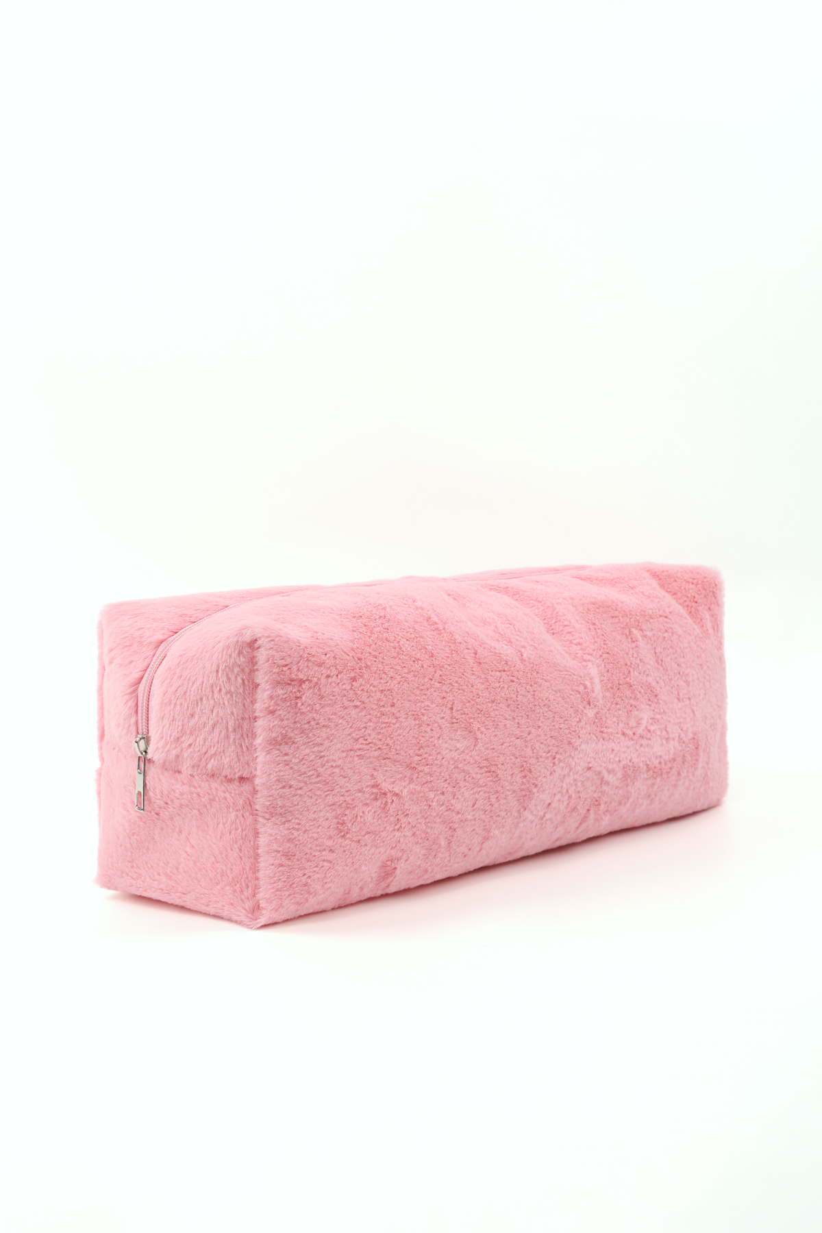 Pembe SHK268 XL Boy Peluş Kumaş ,Saç Şekillendirici , Makyaj ve Seyahat Çantası