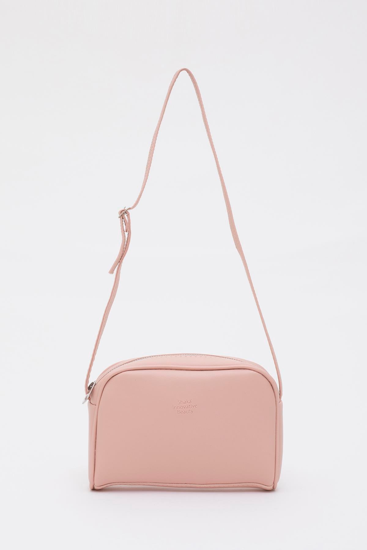 Pudra Shk25 Mini Urban Çapraz Askılı Tek Bölmeli Suni Deri Kol ve Omuz Çantası U:19 E:13 G:4 cm
