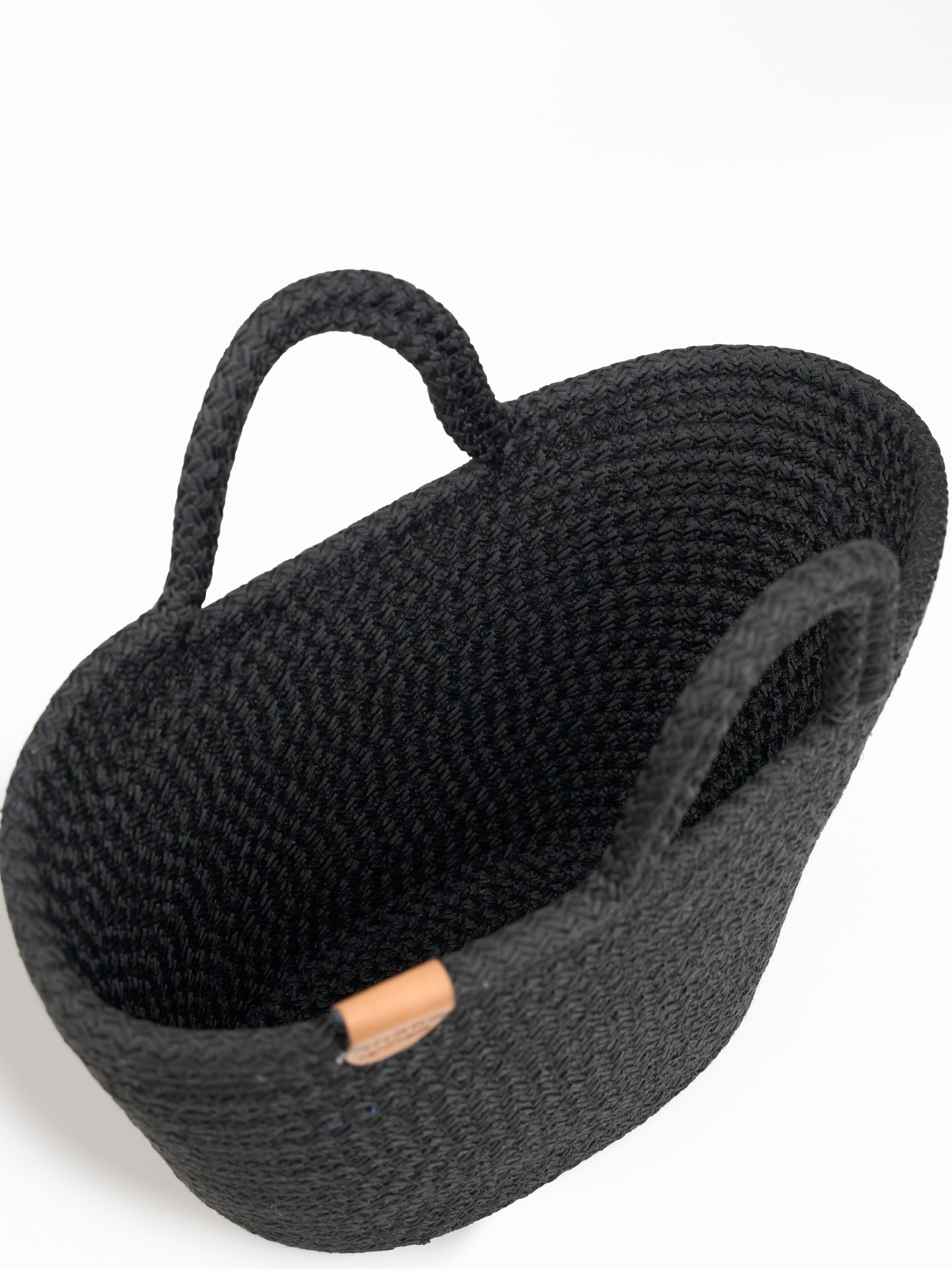 Siyah Shk315 Handcrafted Hasır El,Kol ve Omuz Çantası