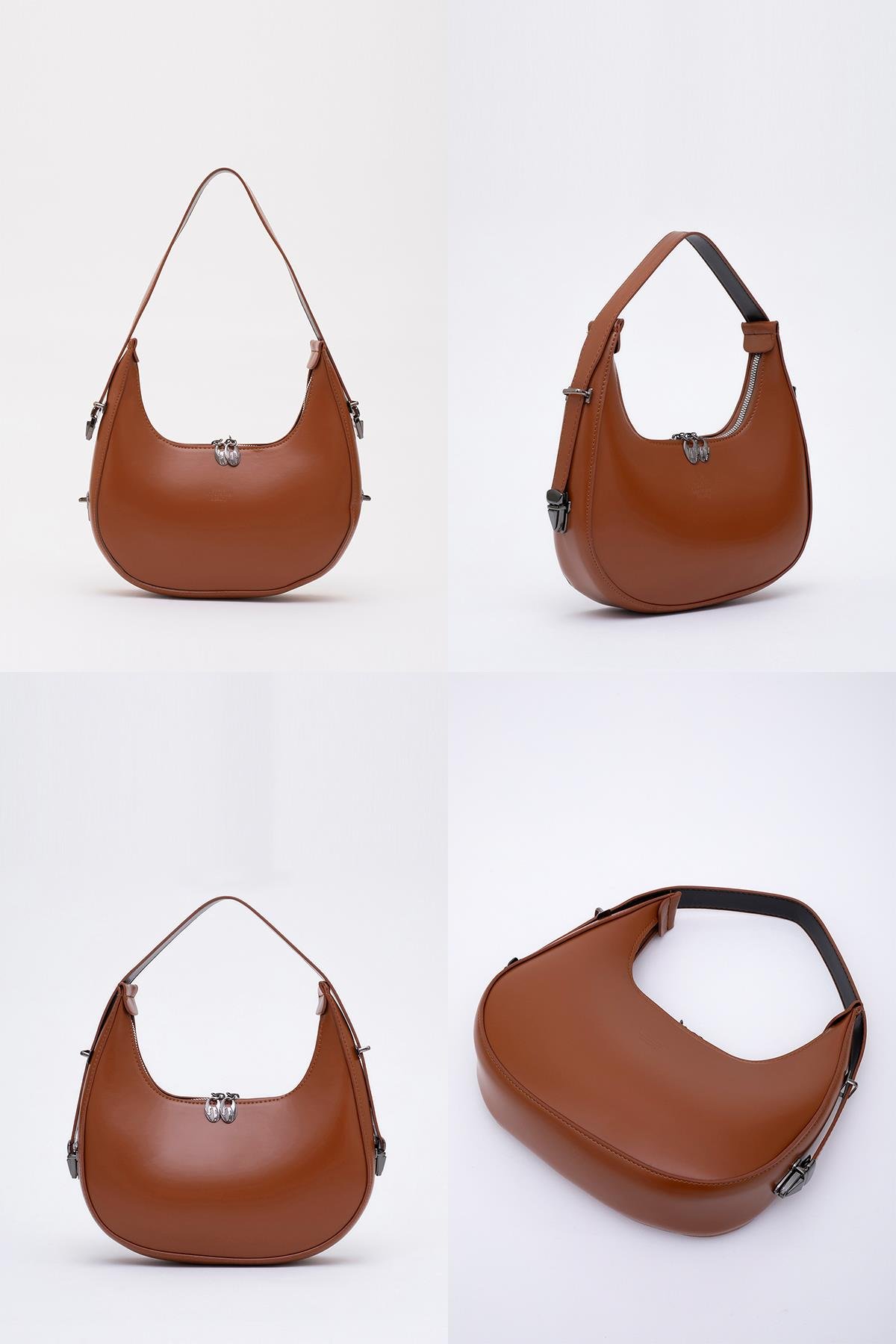 Taba Shk110 Özel Ayarlanabilir Askılı Fermuarlı El, Kol ve Omuz Çantası U:17 E:27 G:7 cm
