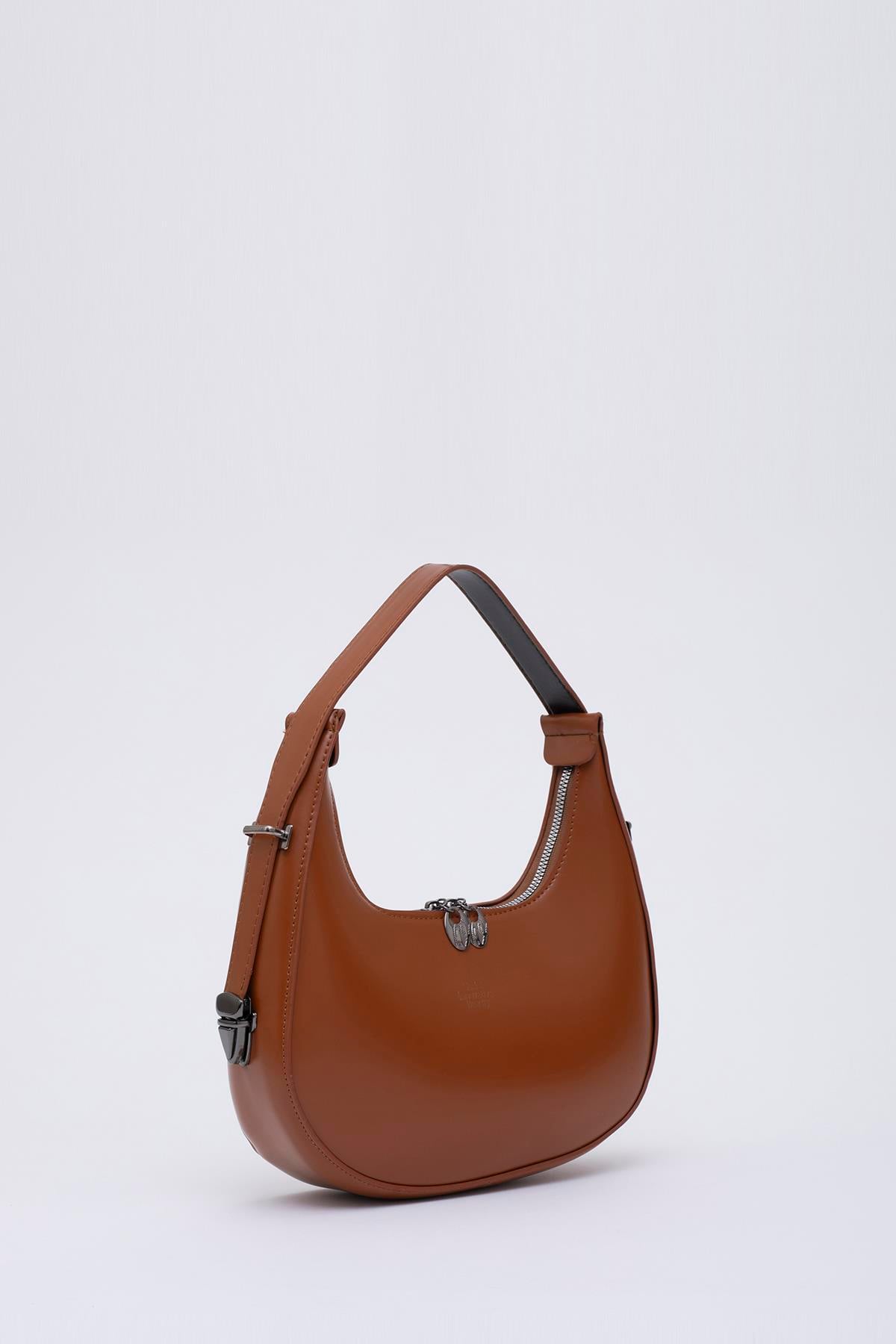 Taba Shk110 Özel Ayarlanabilir Askılı Fermuarlı El, Kol ve Omuz Çantası U:17 E:27 G:7 cm