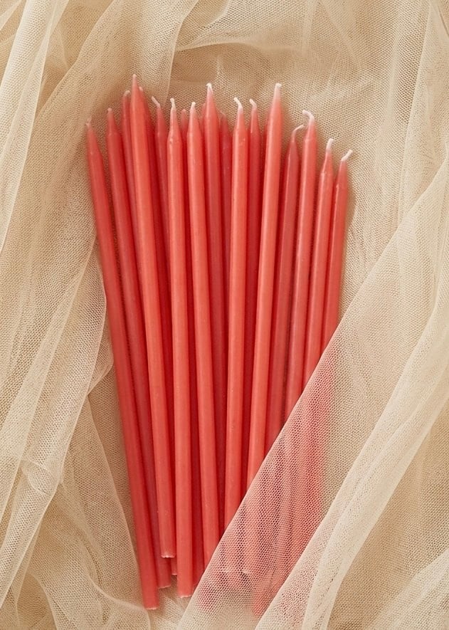 EGE CONCEPT LİFE-20 CM PASTA MUMU NAR ÇİÇEĞİ