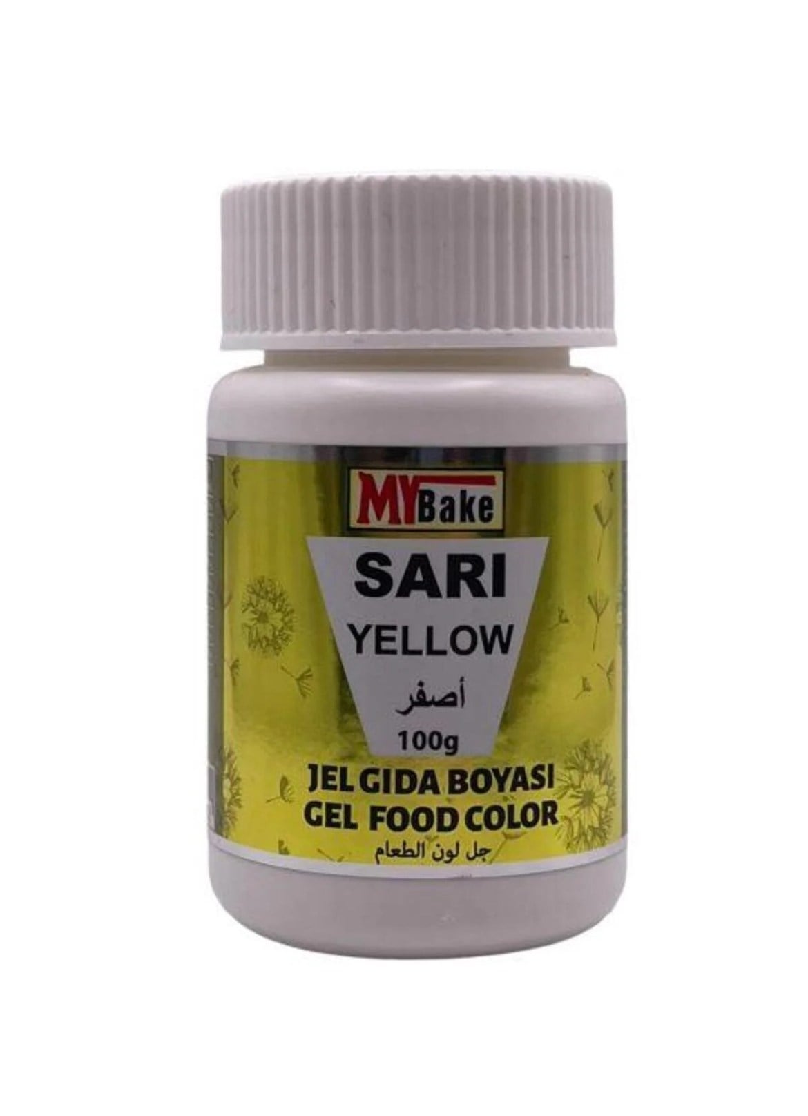 EGE CONCEPT LİFE-My Bake Sarı Jel Boya – 100 qr