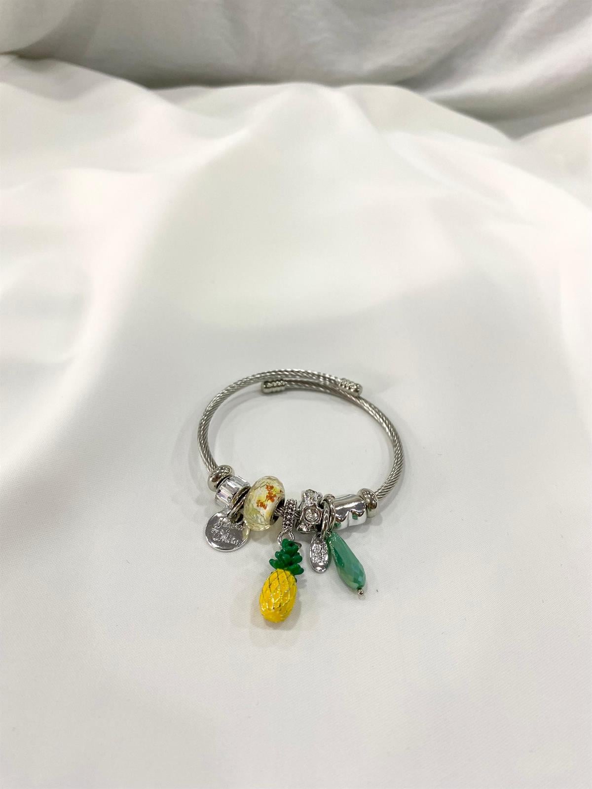 ANANAS CHARMLI SİLVER PANDORA