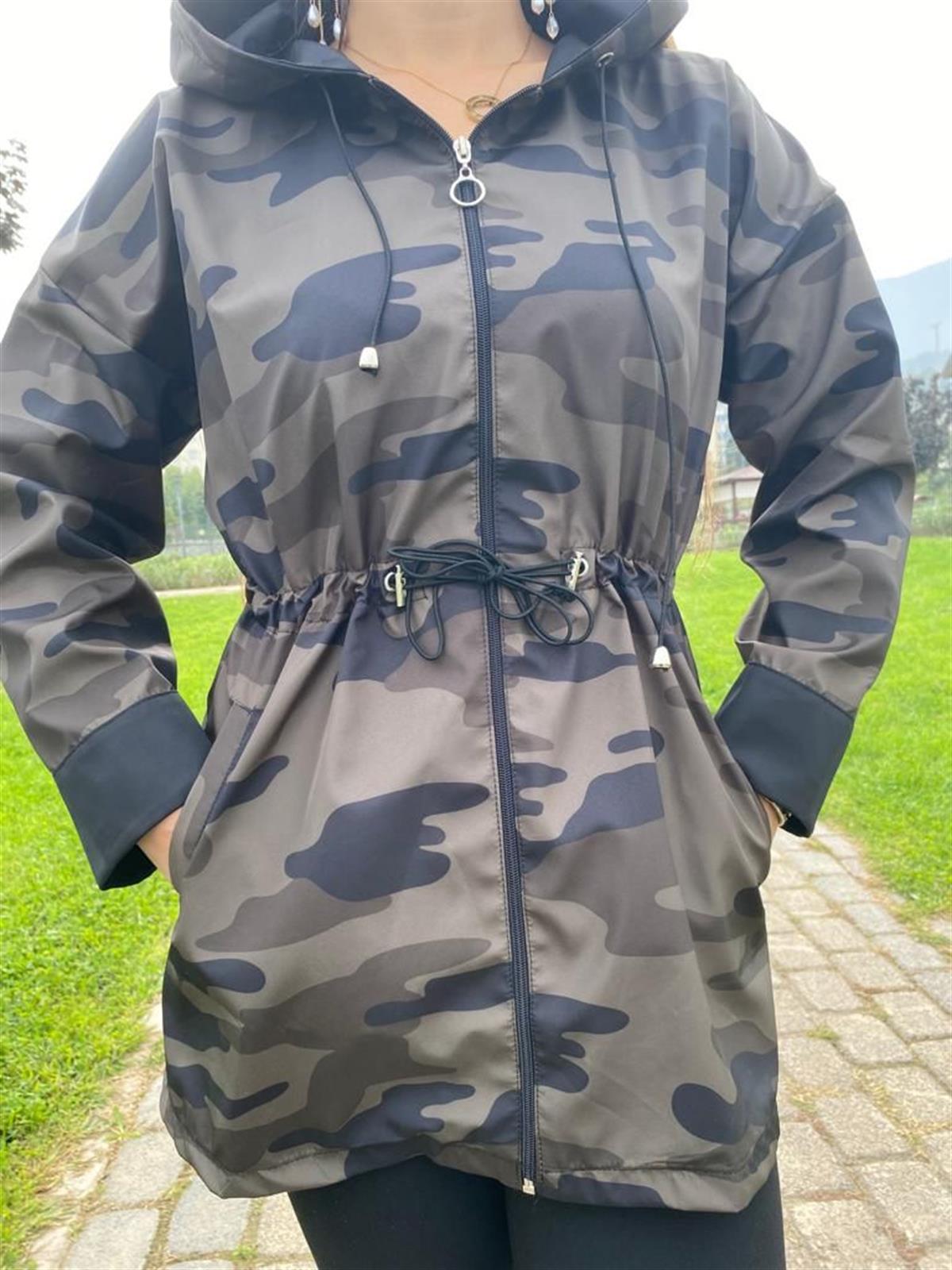 KAMUFLAJ TRENÇKOT 