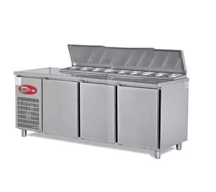 Empero EMP.200.80.01-PSY Pizza ve Salata Hazırlık Buzdolabı-3 Kapılı