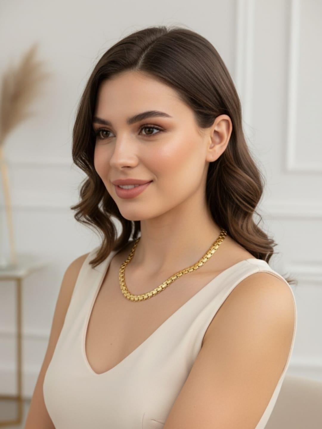 Altın Kaplama Zincir Kolye | Sns202867Altın Kaplama Zincir Kolye