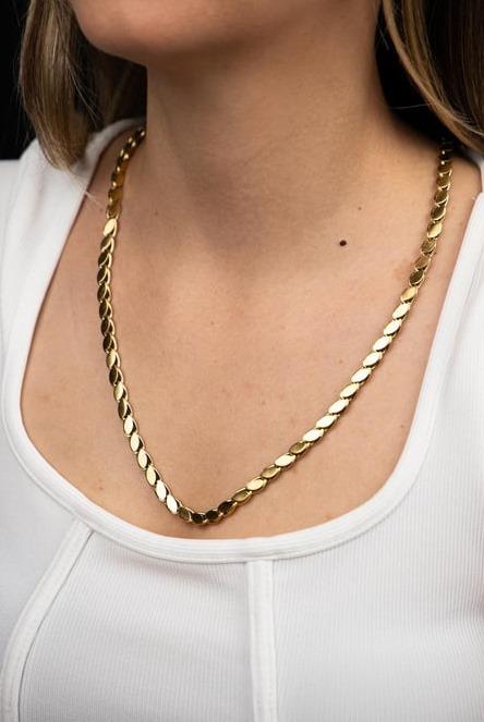 Arpa Zincir 60 cm Çelik kolyeArpa Zincir 60 cm Çelik kolye  Şık ve Zarif Çelik Takı