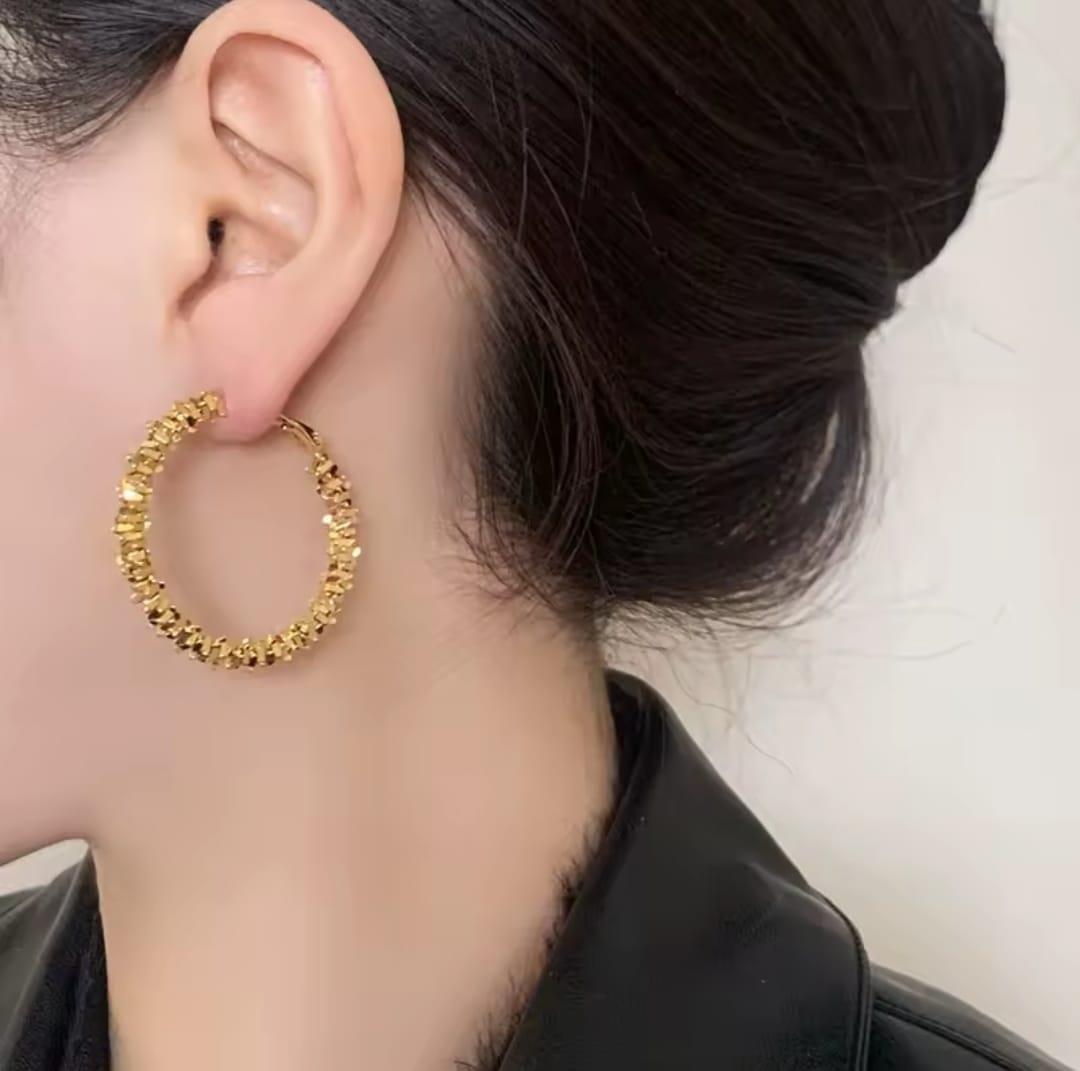 Işıltılı Gold Çelik Takı Seti 347Işıltılı Gold Çelik Takı Seti 347 kararmaz Doğumgünü Özel gün Hediye 
