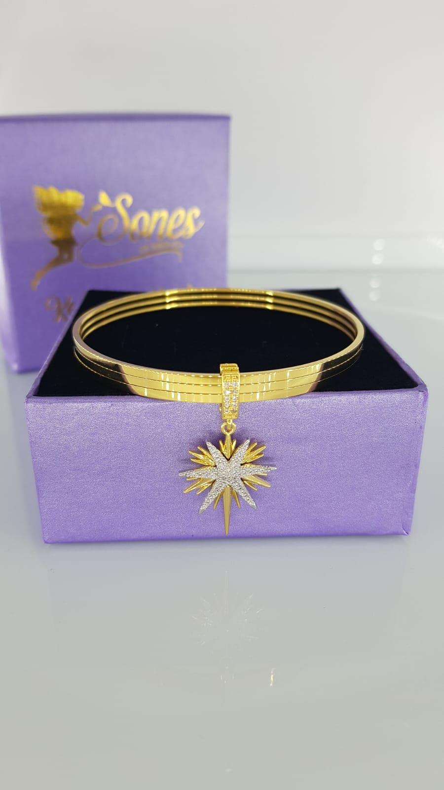 Kutup Yıldızı Charm Çelik BilezikKutup Yıldızı Charm Çelik Bilezik