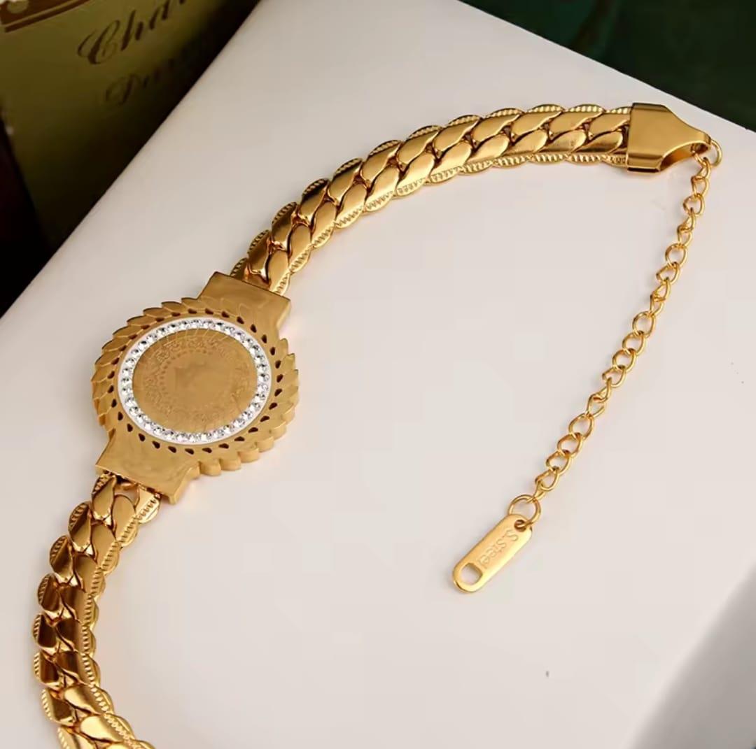 Orta kısmı sabit Çelik Bileklik Sns020Orta kısmı sabit Çelik Bileklik Sns020