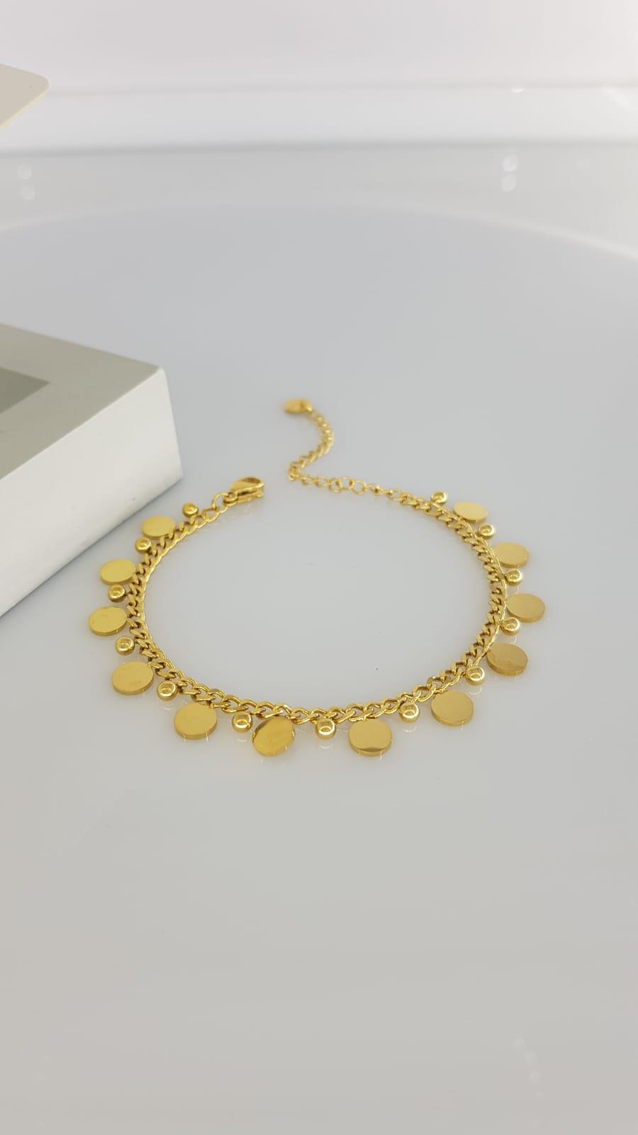 Pullu Çelik Bileklik Sns095Pullu Çelik Bileklik Sns095