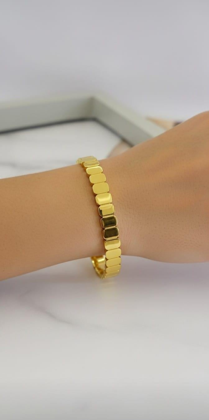 Sns10310Gold Çelik Kelepçe