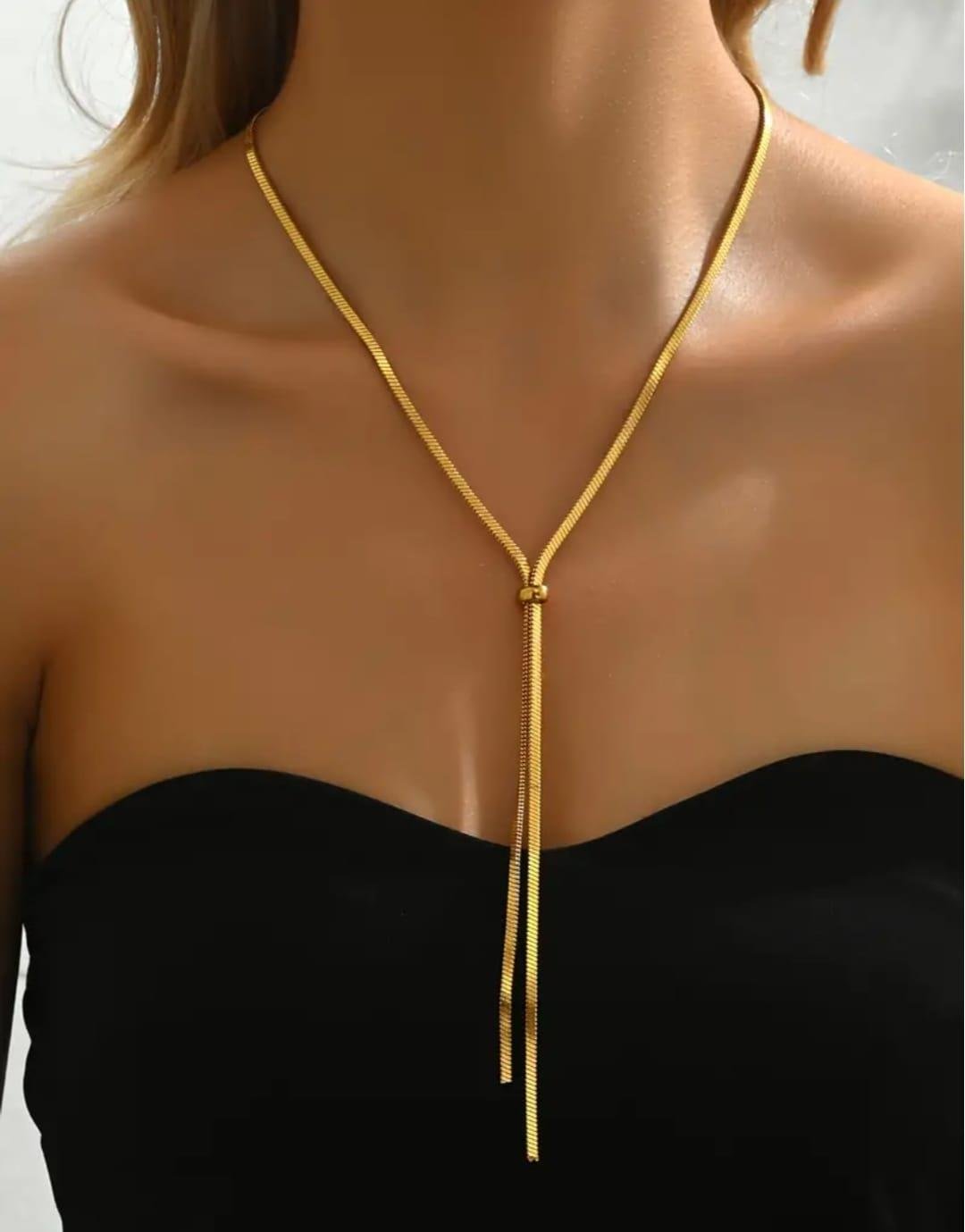 Sns202901460 cm Asansörlü Çelik İtalyan kolye