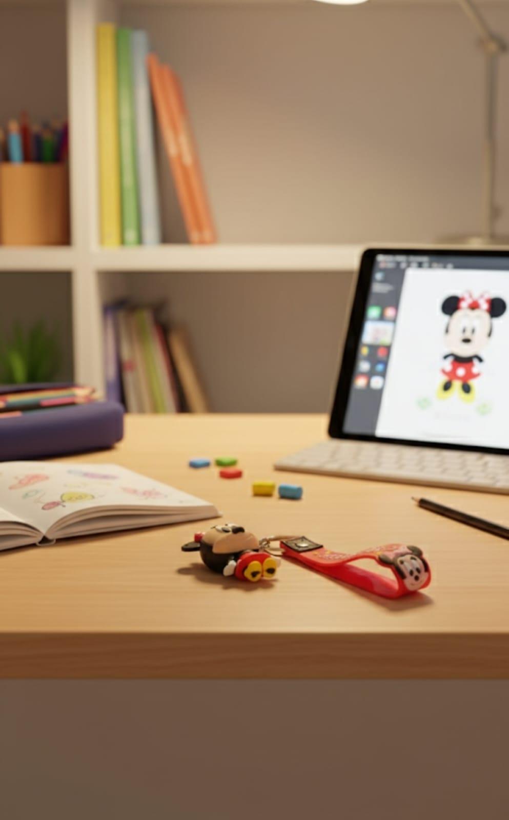 Sns900110Mini Mouse Sevimli Anahtarlık