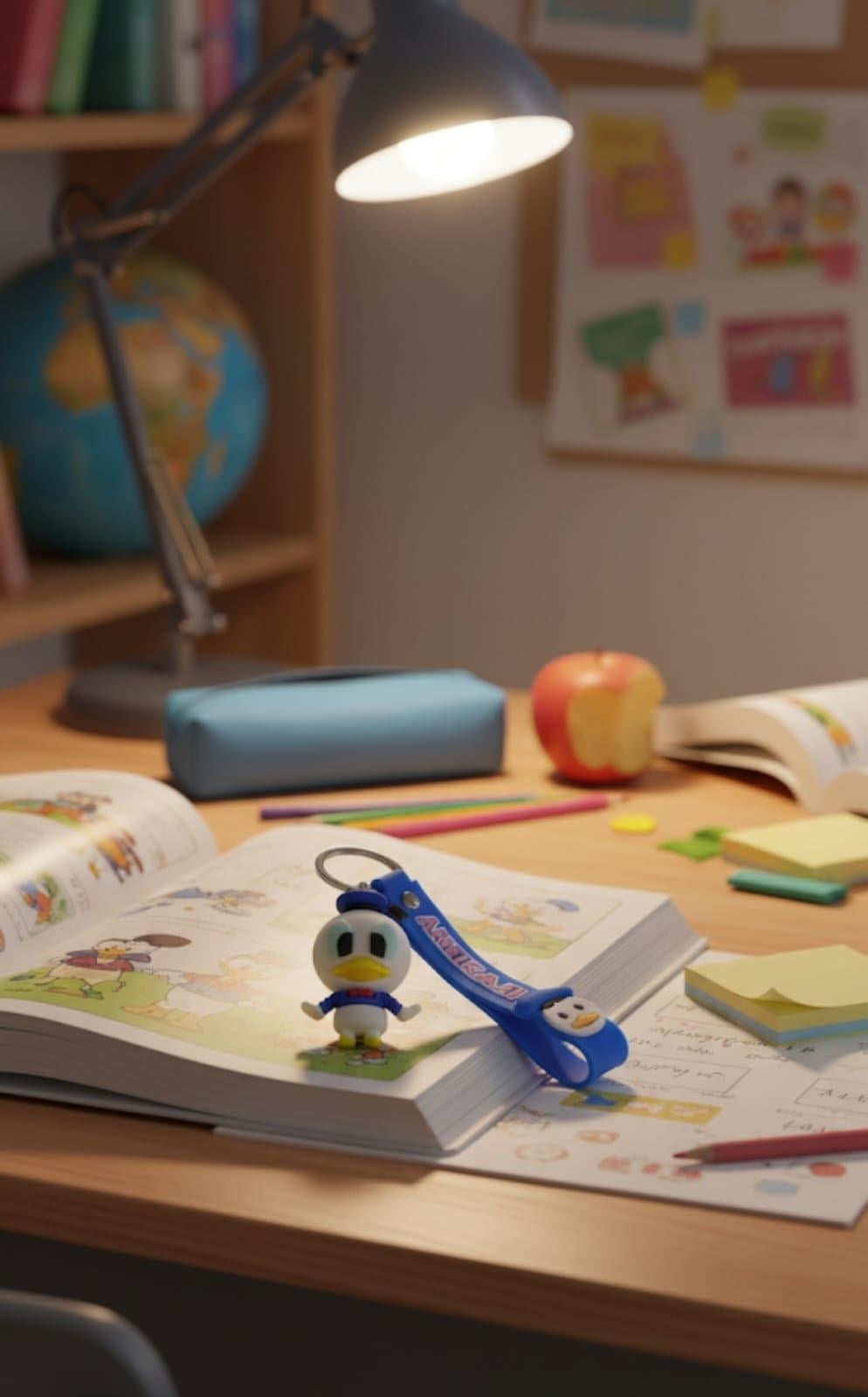 Sns900112Mavi Ördek Anahtarlık