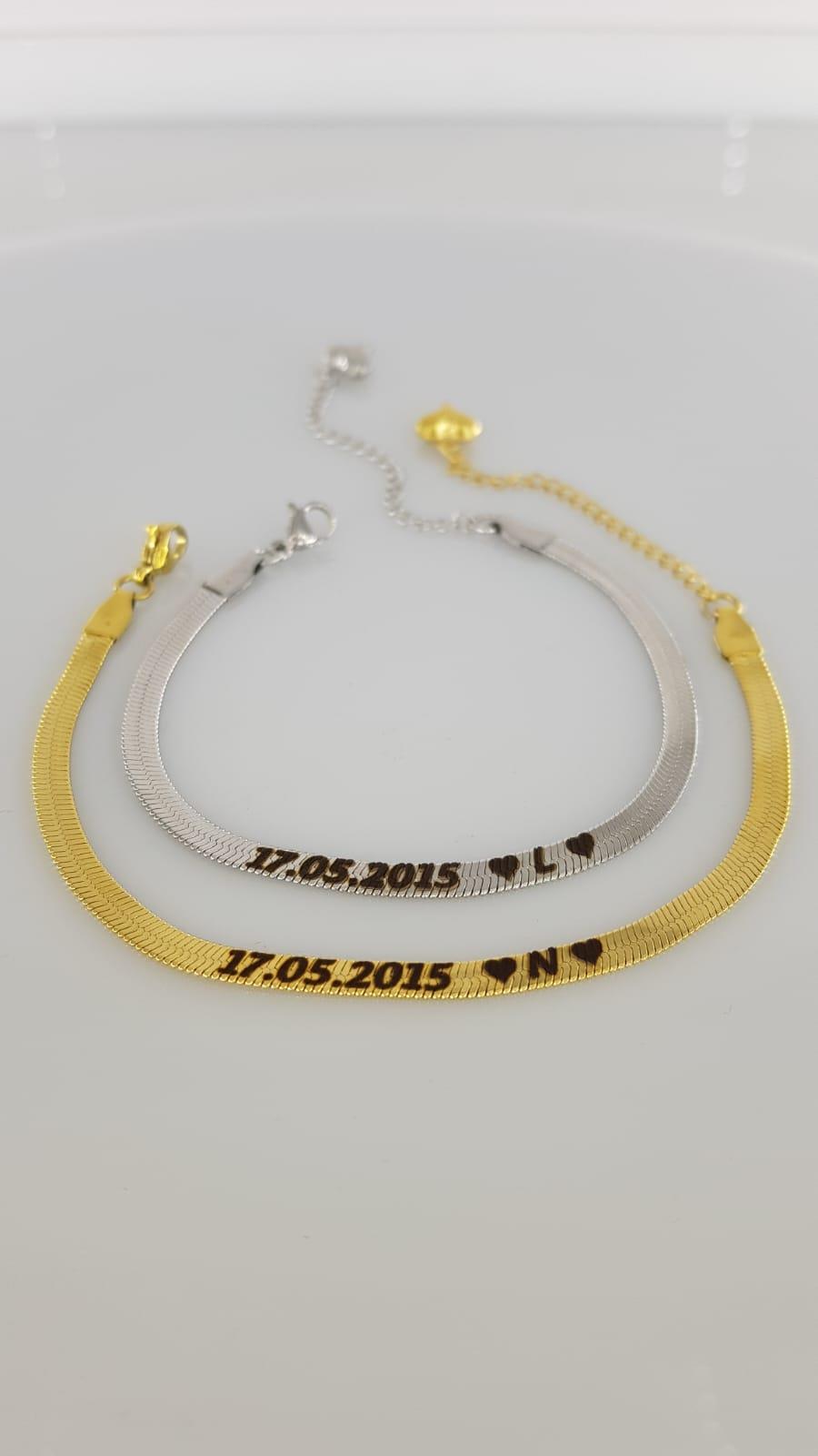 Yazılı Çift Çelik Bileklik Sns098Yazılı Çift Çelik Bileklik Sns098 kararmaz solmaz antialerjik hediye doğumgünü anneme hediye bayram takı