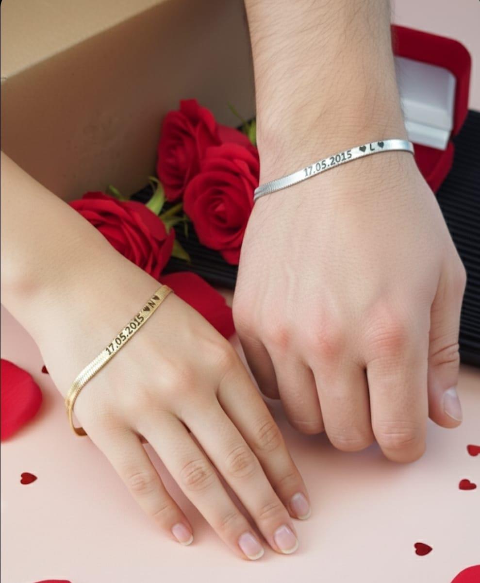 Yazılı Çift Çelik Bileklik Sns098Yazılı Çift Çelik Bileklik Sns098 kararmaz solmaz antialerjik hediye doğumgünü anneme hediye bayram takı