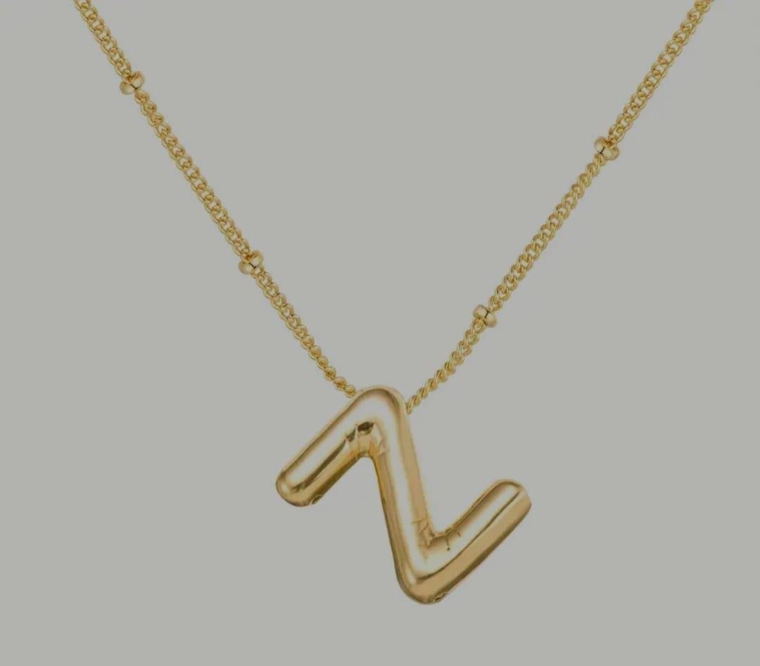Z Harf Balon Gold Çelik kolyeZ Harf Balon Gold Çelik kolye  Şık ve Zarif Çelik Takı
