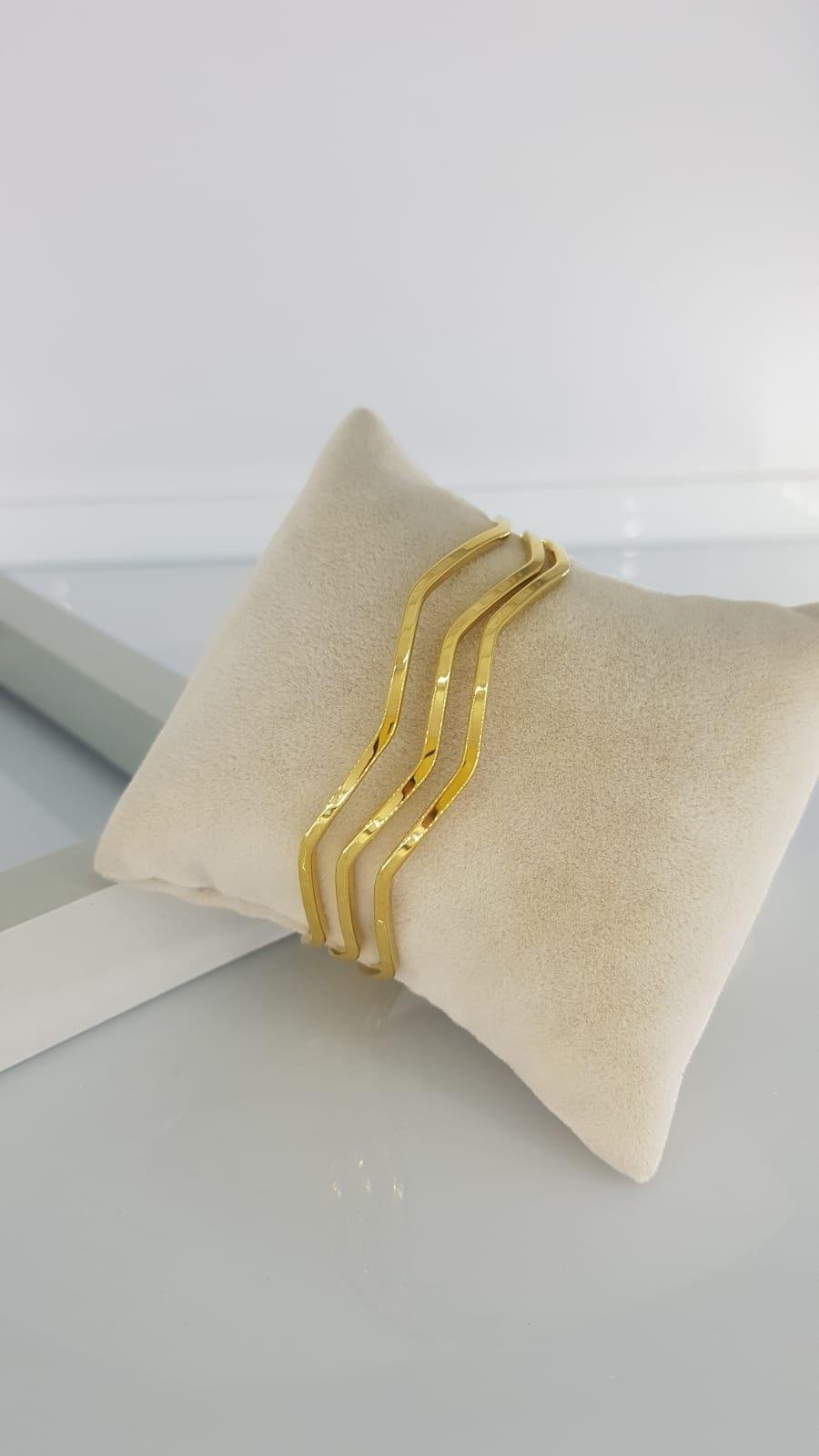 Zikzak Çelik BilezikZikzak Çelik Bilezik