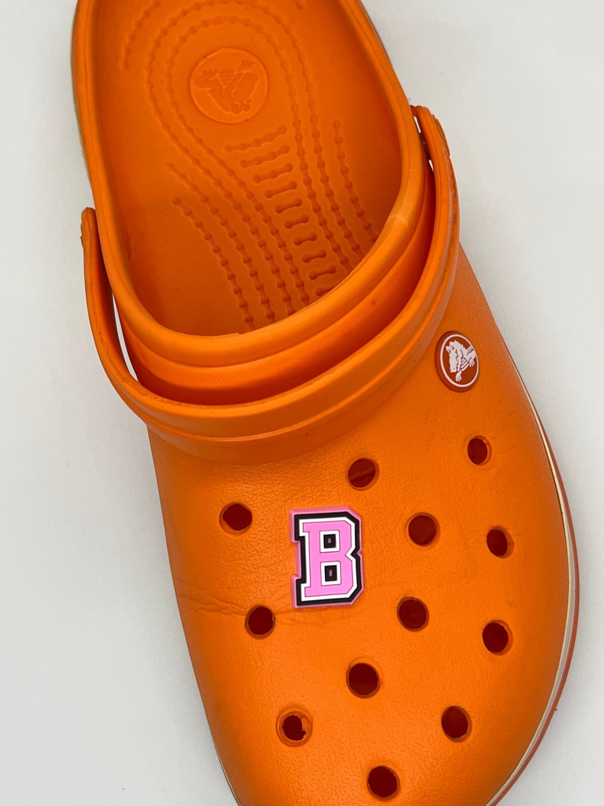 B Harfi Temalı Temalı Jibbitz Crocs Terlik Süsü