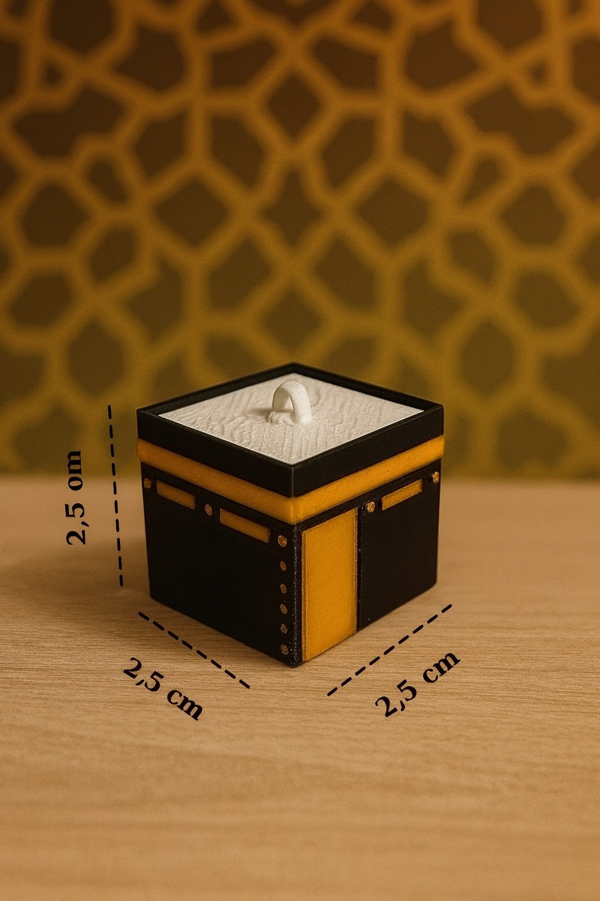 Kabe Temalı 10 ADET 3 Boyutlu 3D Anahtarlık Çanta Askı Süsü Araç Ayna Süsü Hac Umre Hediyelik