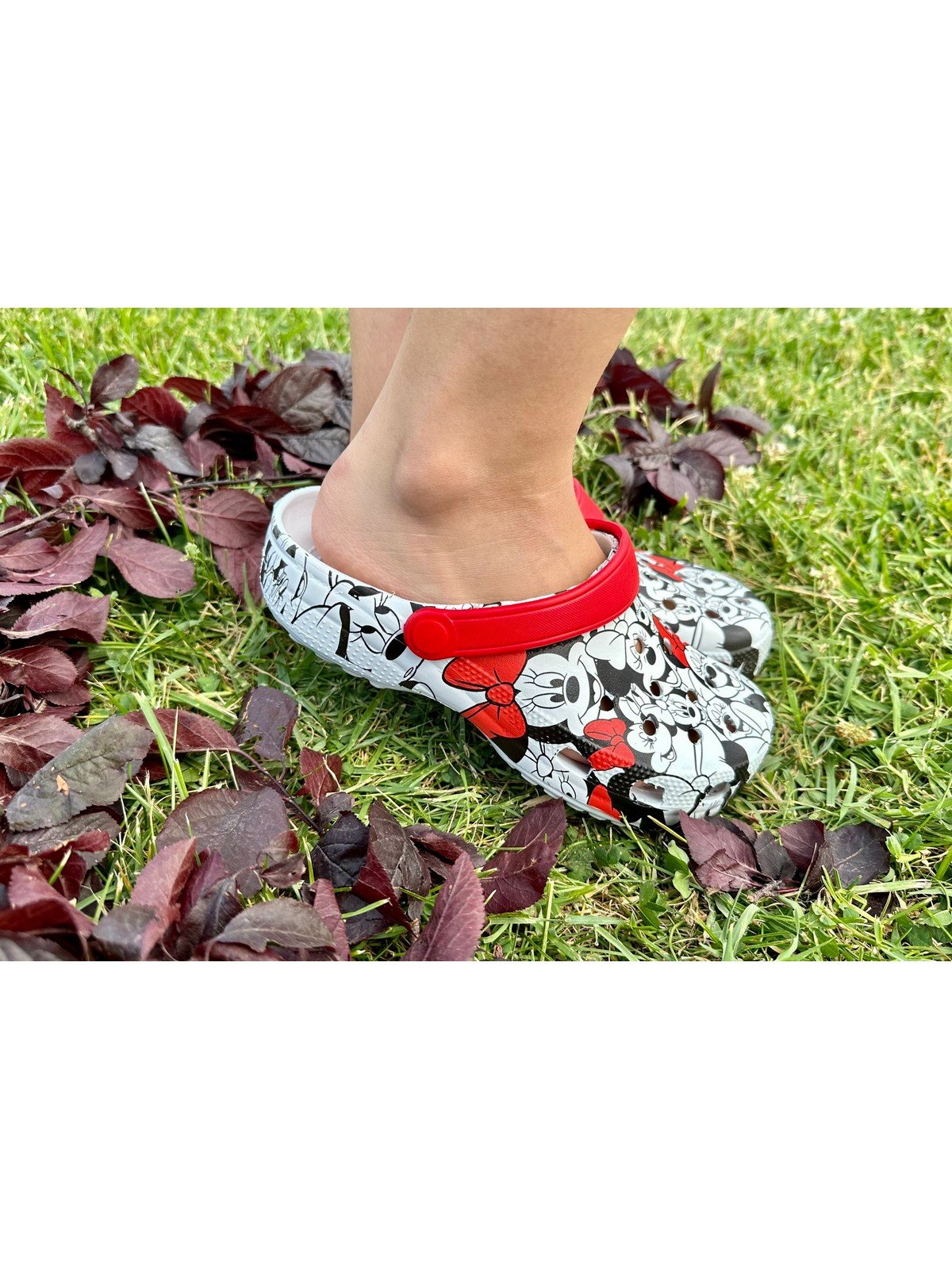 Mickey Mouse Temalı Crocs Tipi Terlik Hastane Terliği Hemşire Doktor Aşçı Günlük 