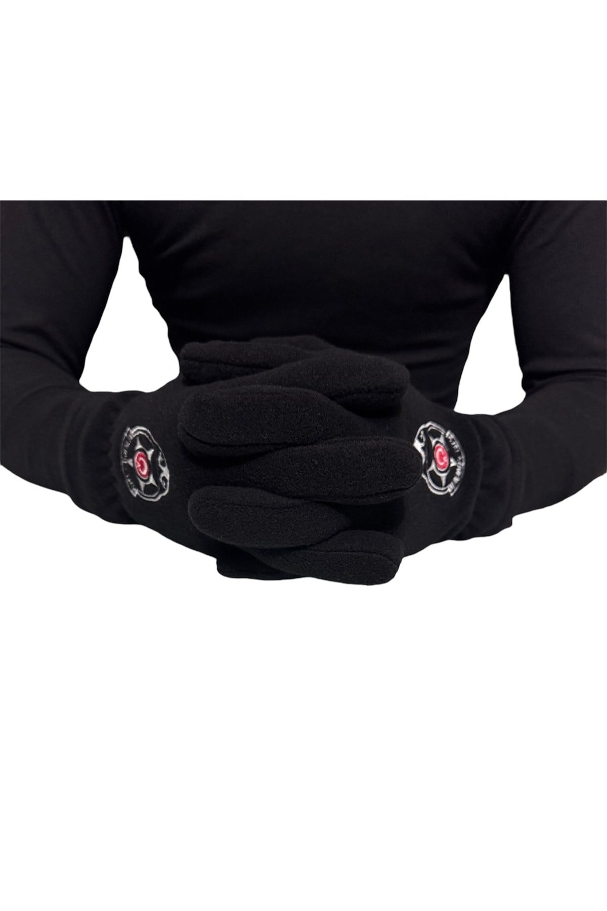 Özel Güvenlik Temalı Unisex Termal Kışlık 1. Kalite Polar Eldiven
