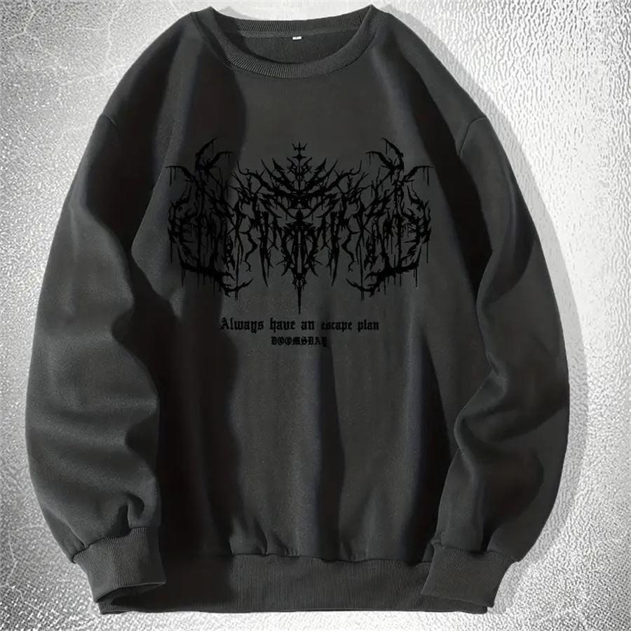 Füme Gothic Always Have An Escape Plan Unisex Sweatshirt