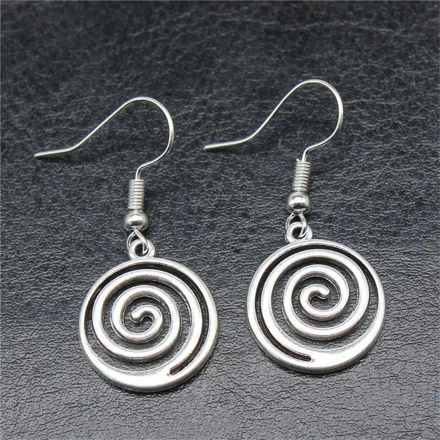 Swirl Sonsuzluk Silver Küpe
