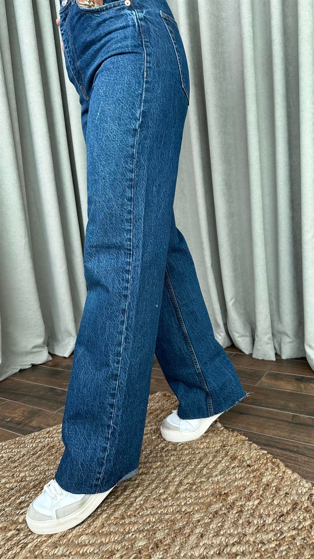 Geniş Paça Jeans 