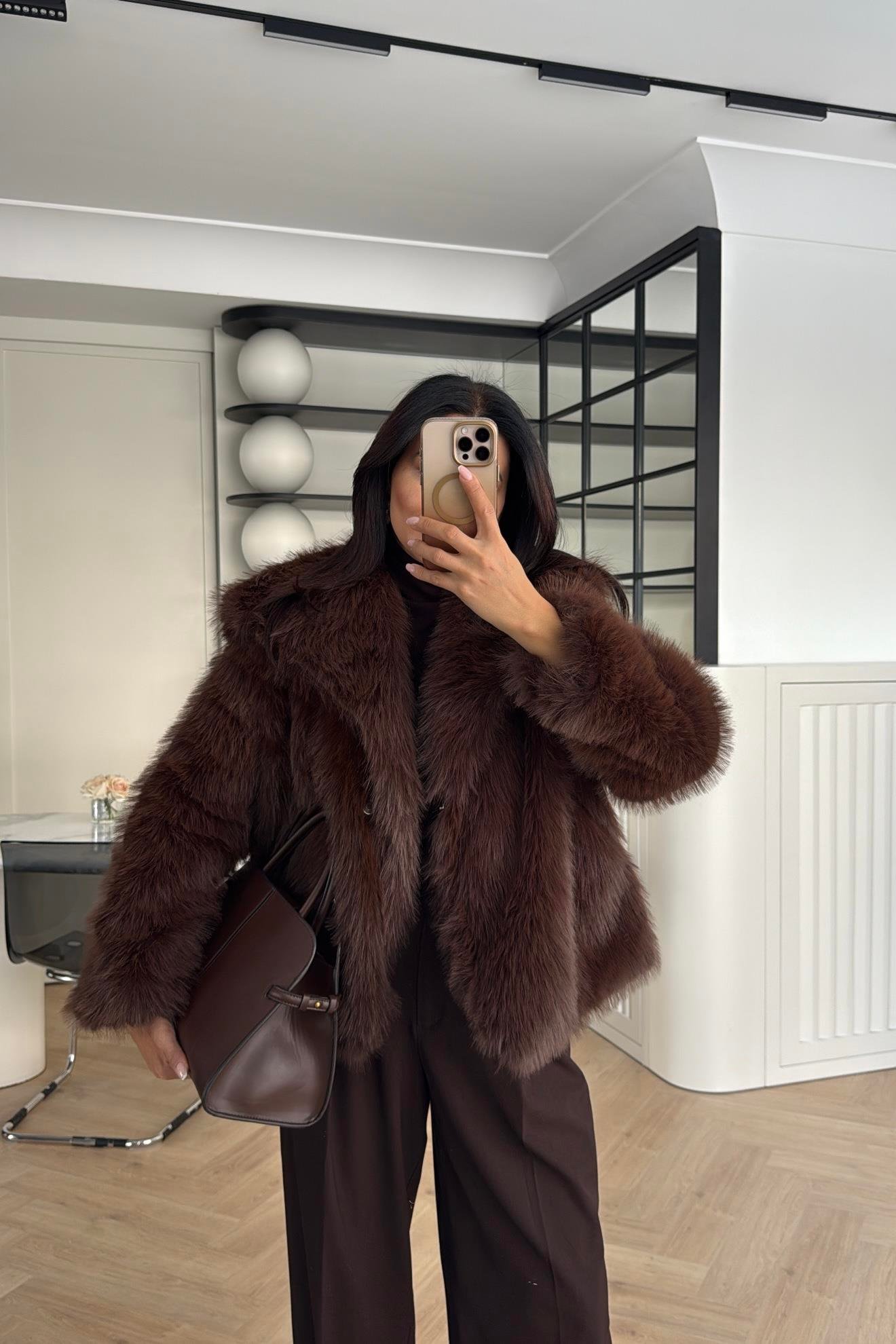 ACI KAHVE ASTARLI KÜRK