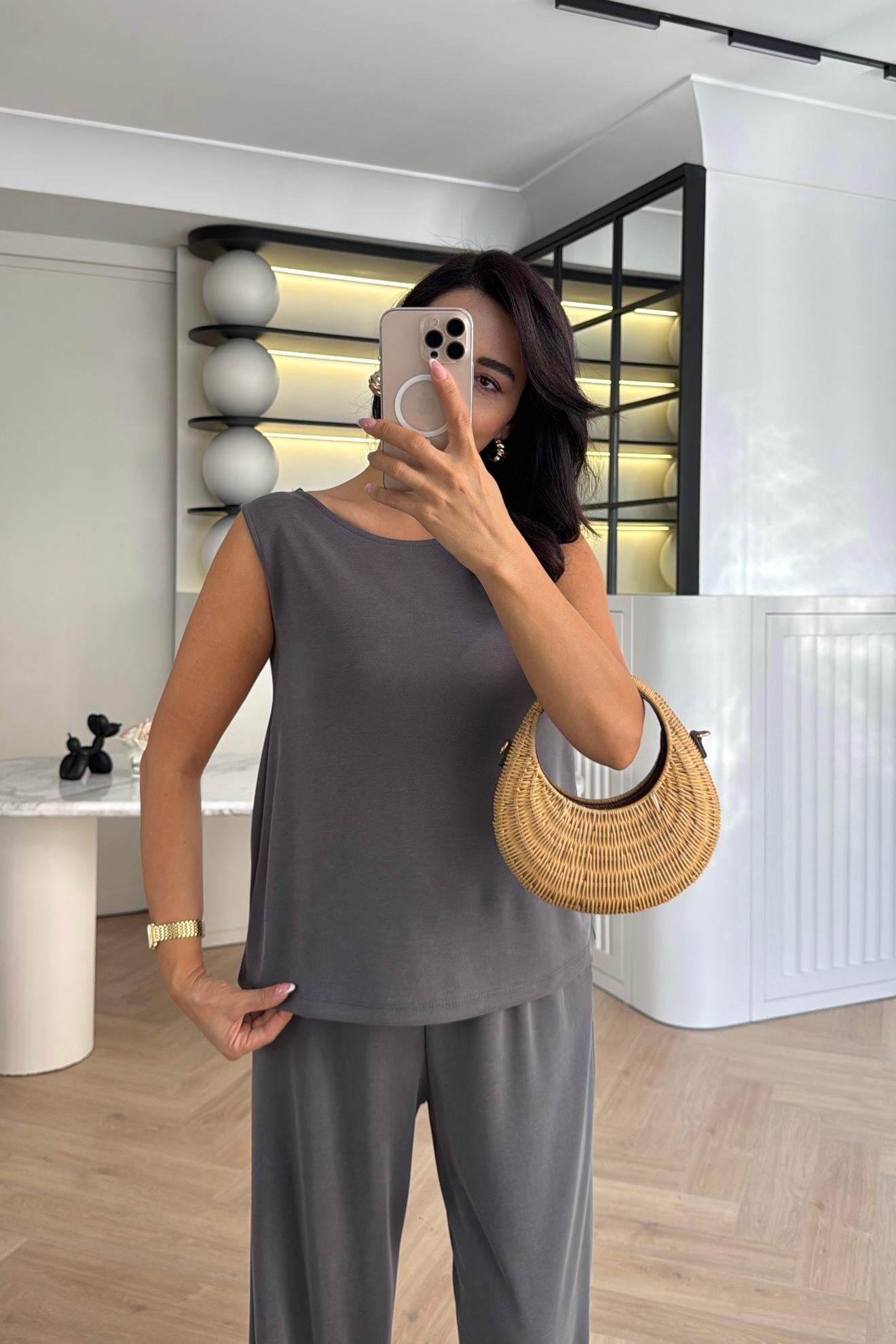 ANTRASİT MODAL PİKE TAKIM