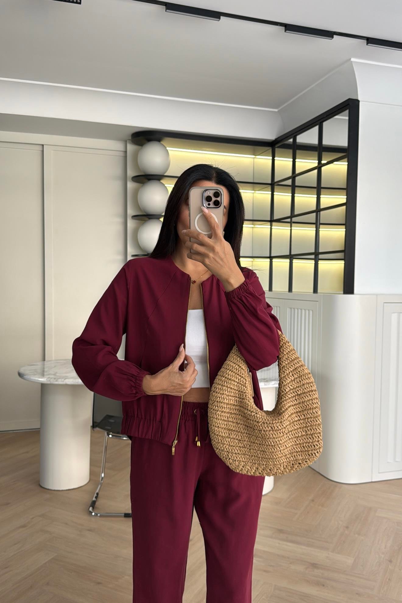 BORDO FERMUARLI CEKET PANTOLON TAKIM