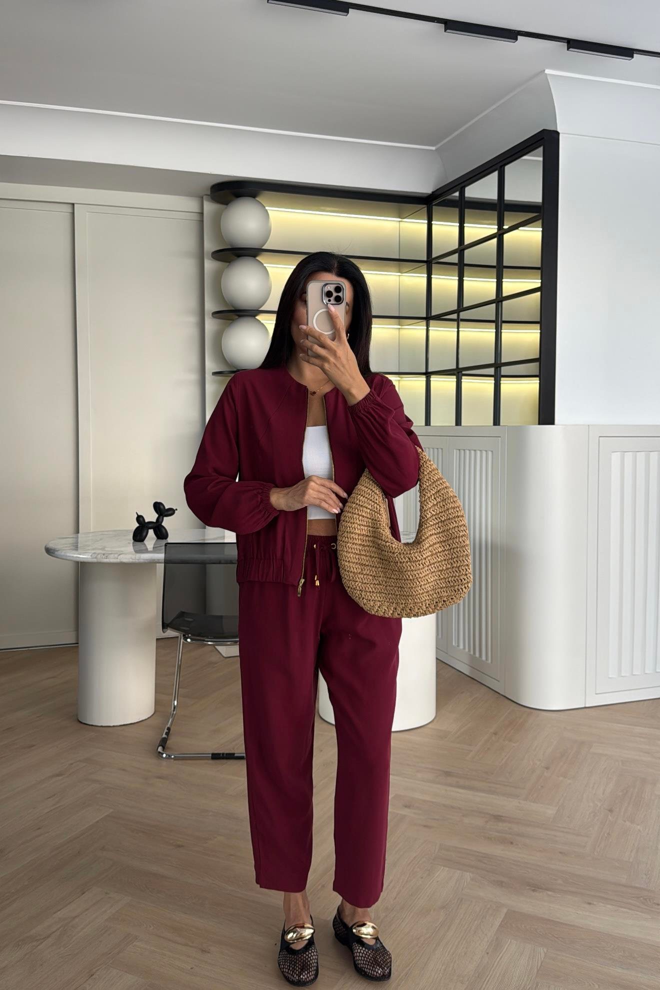 BORDO FERMUARLI CEKET PANTOLON TAKIM