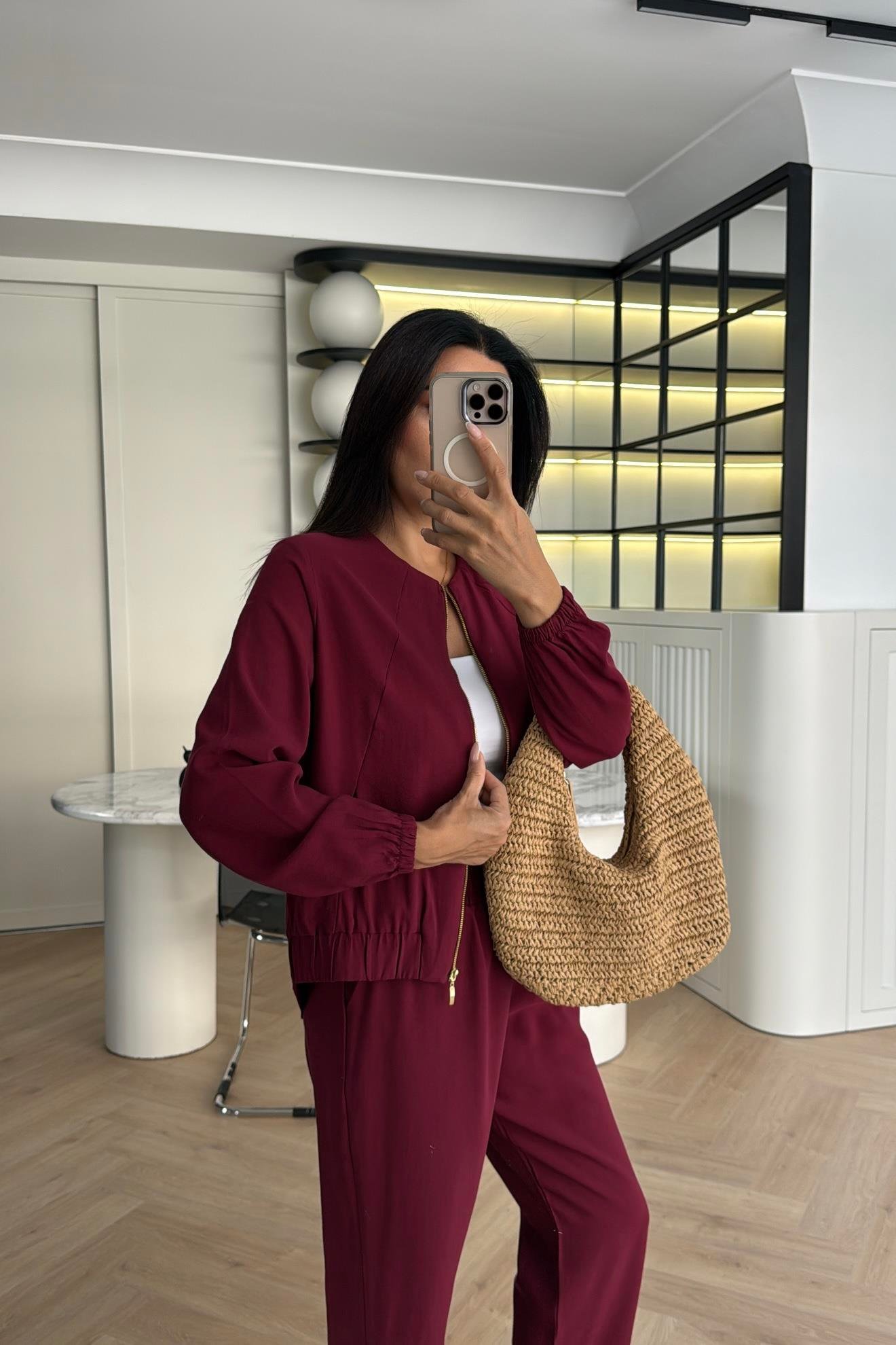 BORDO FERMUARLI CEKET PANTOLON TAKIM