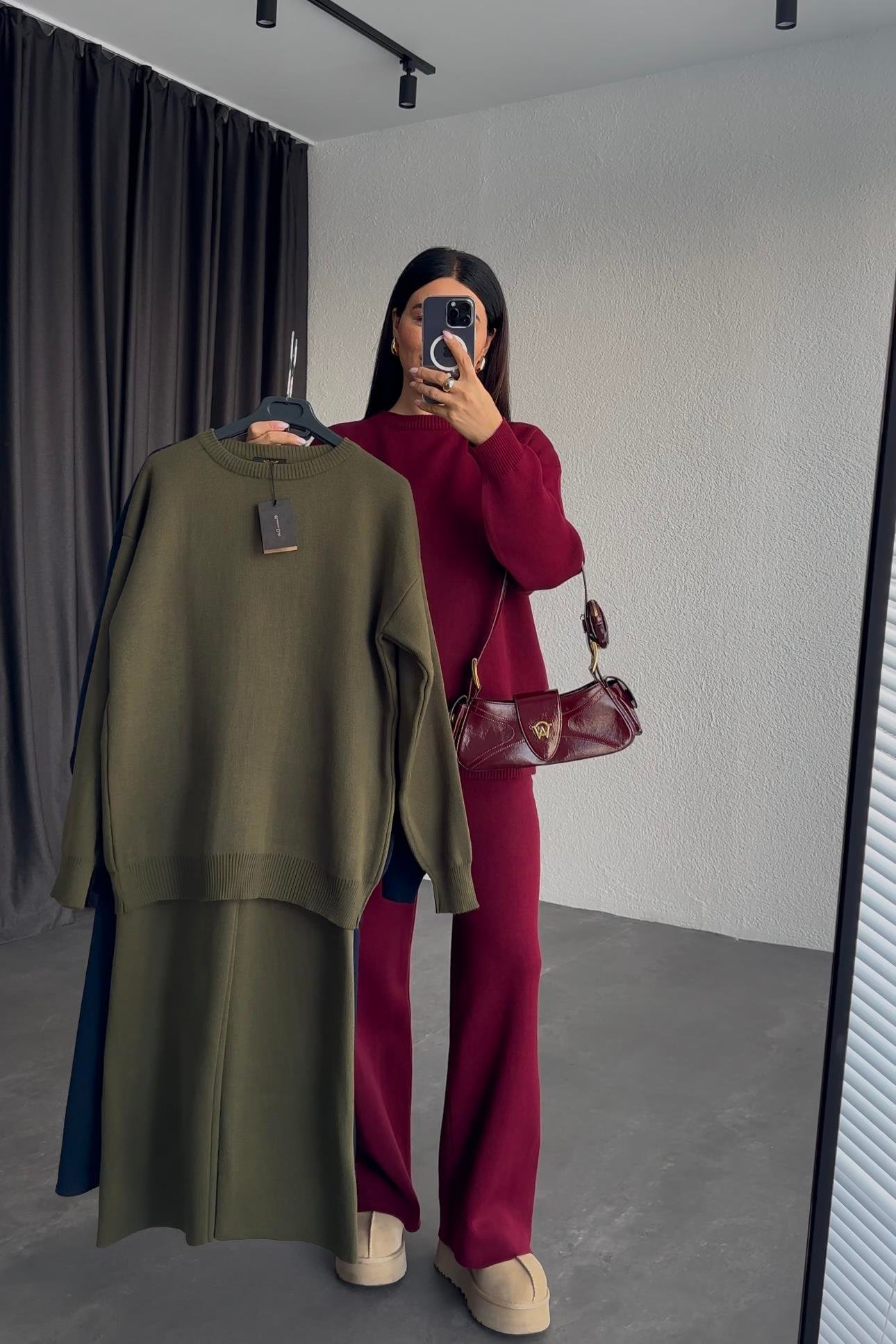 Bordo Massimo Triko Takım