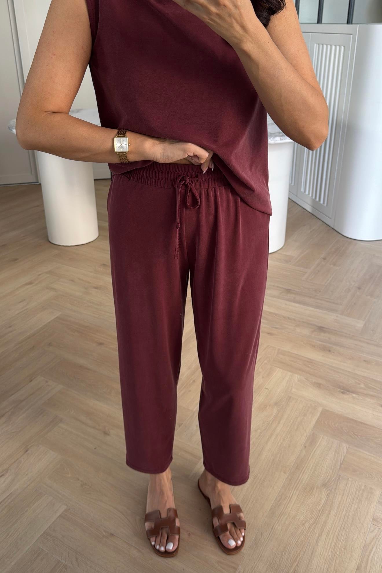 BORDO MODAL PİKE TAKIM