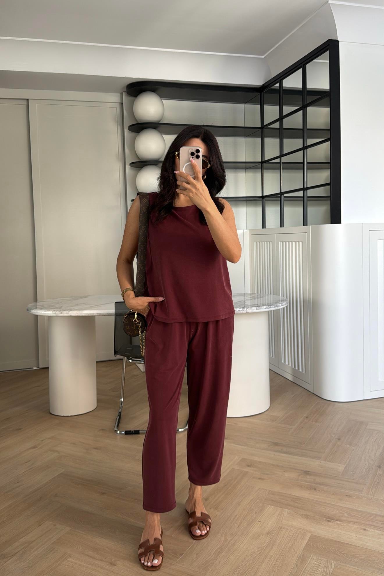 BORDO MODAL PİKE TAKIM