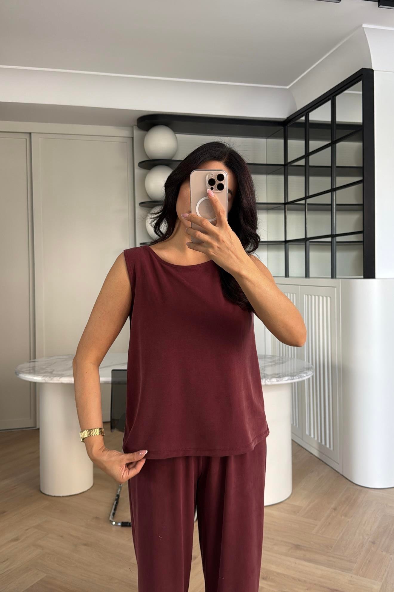BORDO MODAL PİKE TAKIM