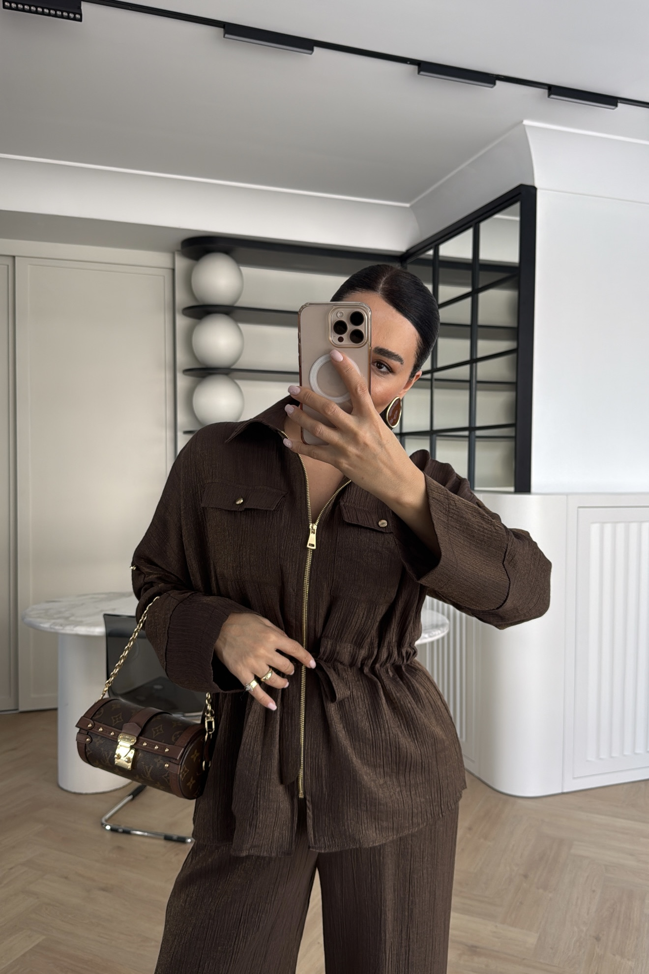 CEKET PANTOLON TAKIM KAHVE 