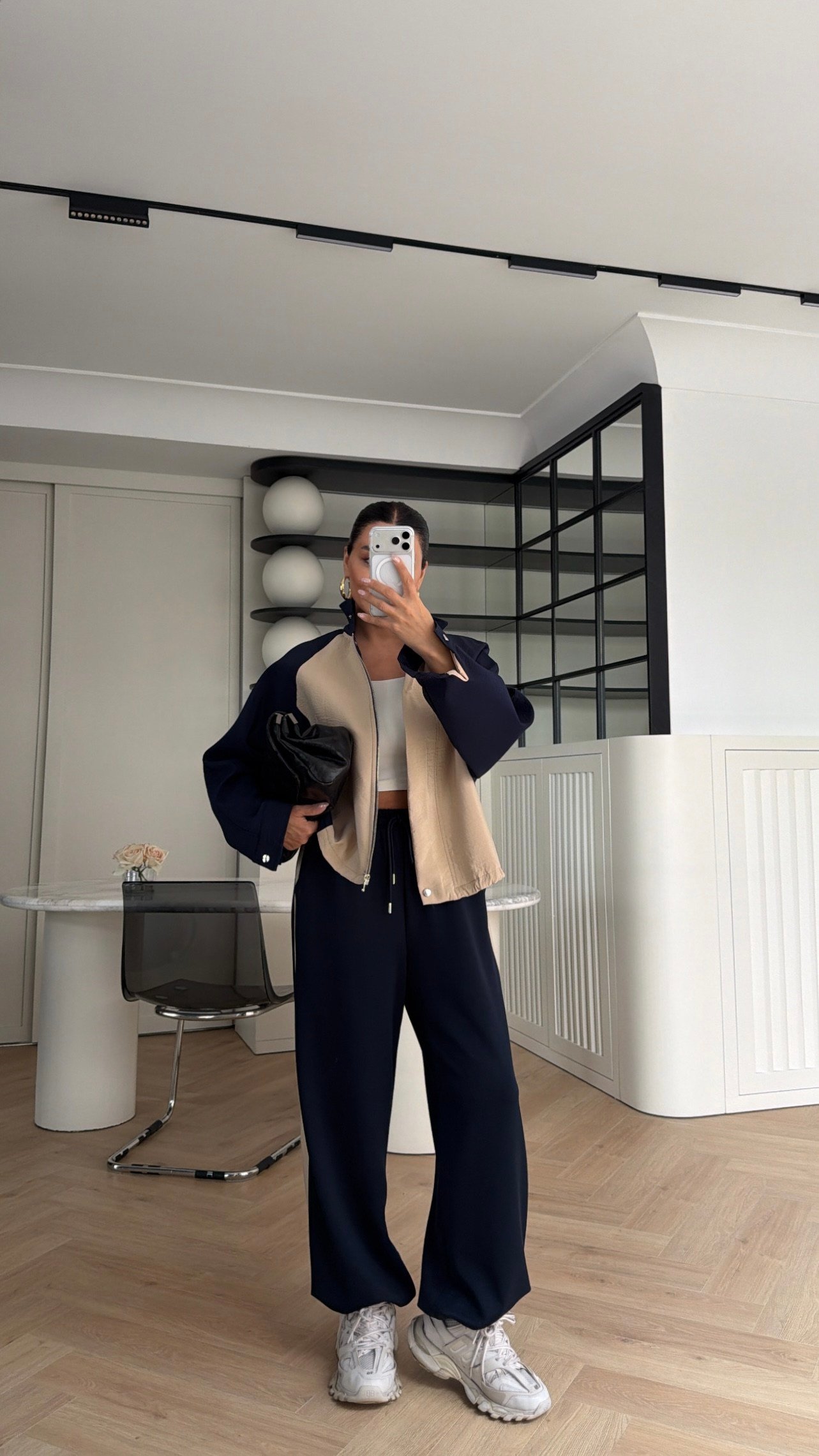Çıtçıt Detaylı Ceket Pantolon Takım Lacivert 