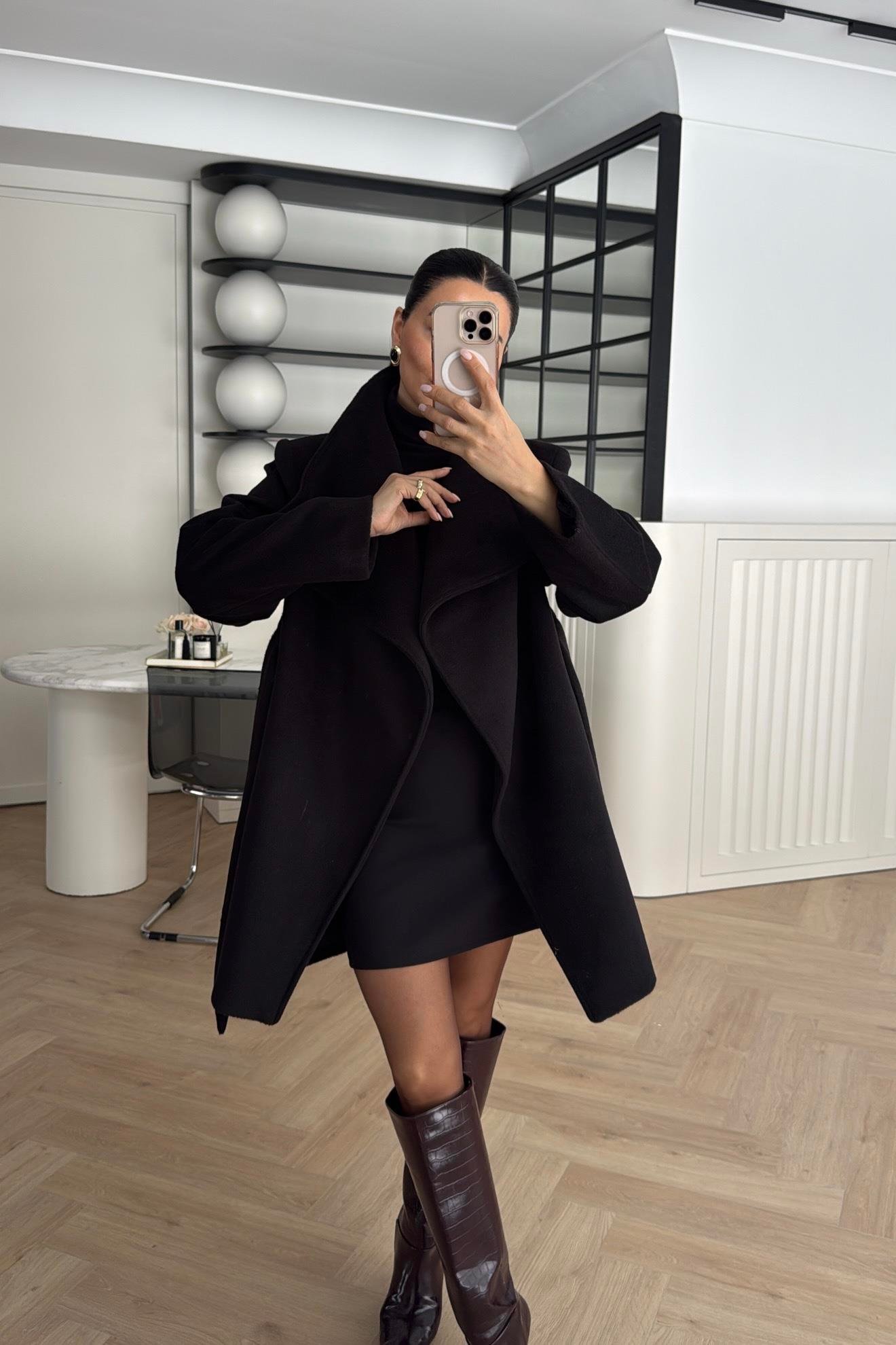 DUSEL ARA BOY KABAN SİYAH 