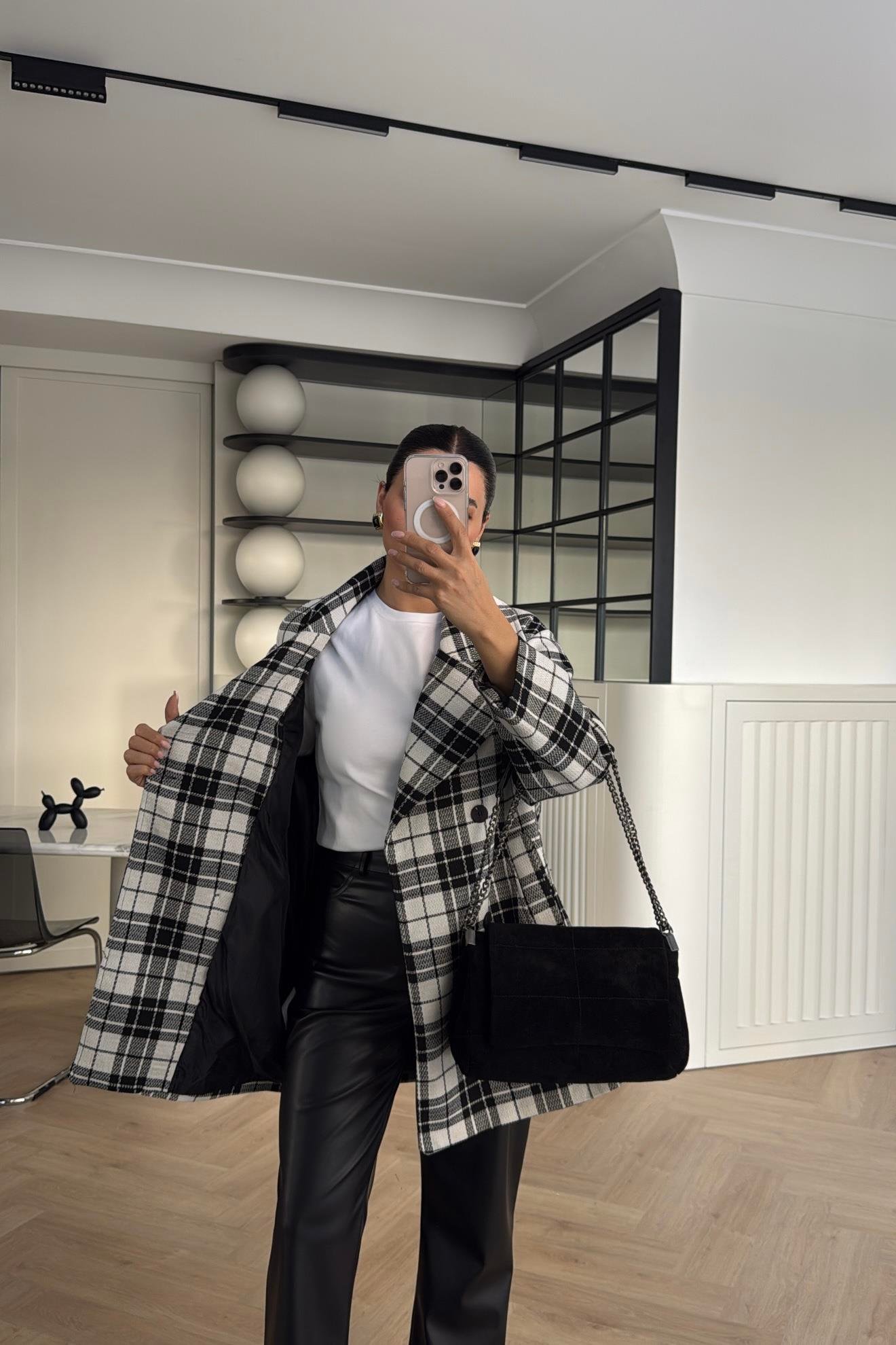 EKOSE DOKUMA ASTARLI TRENÇKOT