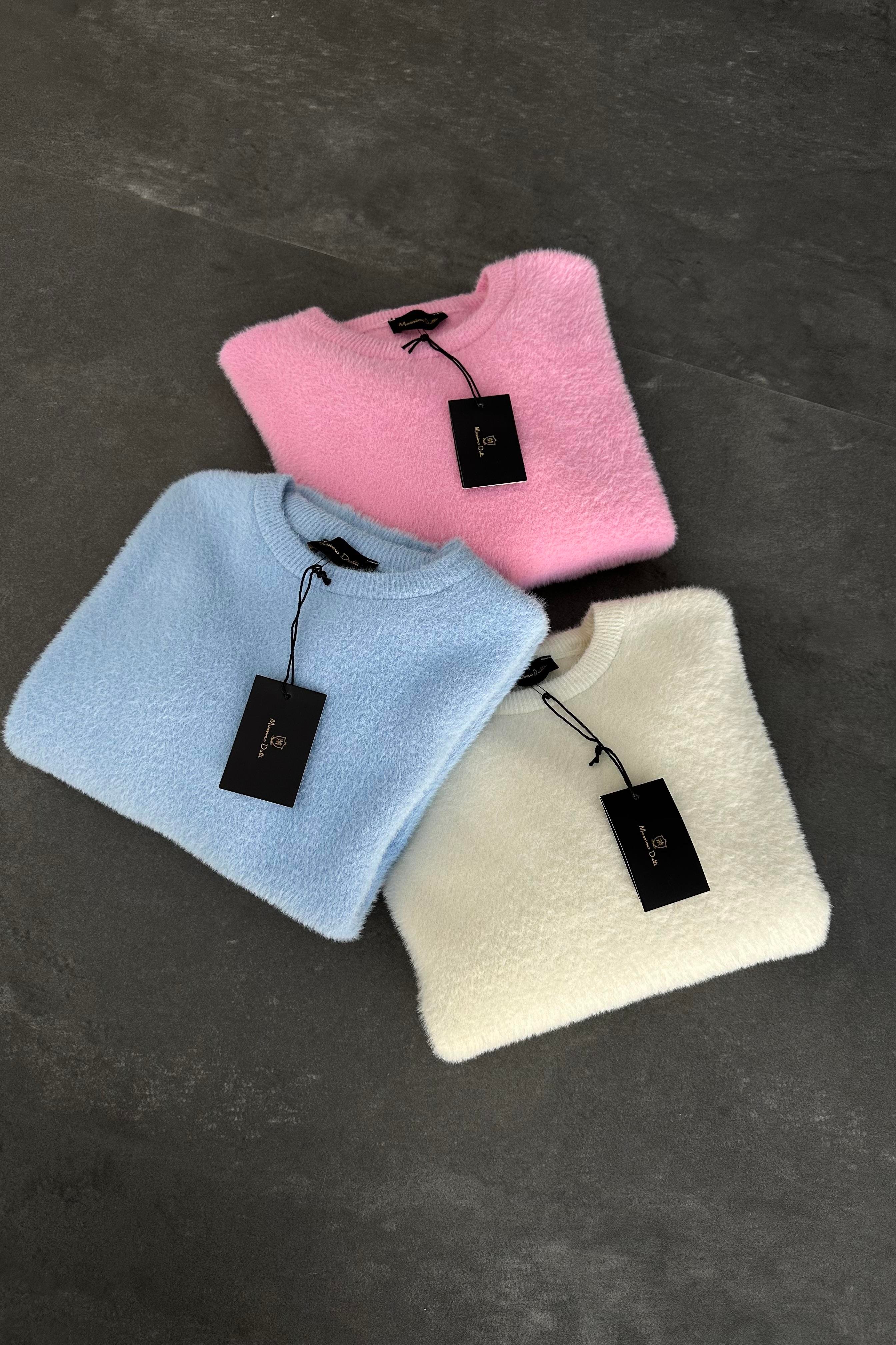 Ekru Sakallı İplik Yumoş Massimo Kazak