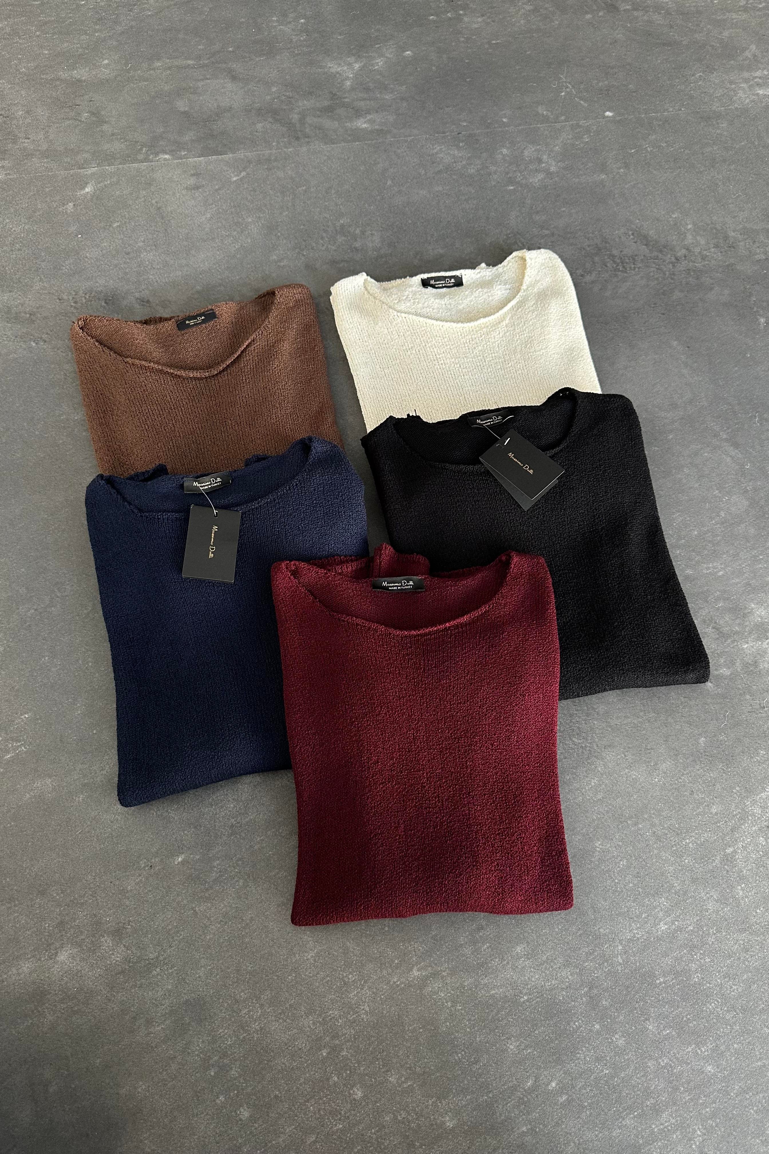 Kahve Massimo Basic Triko