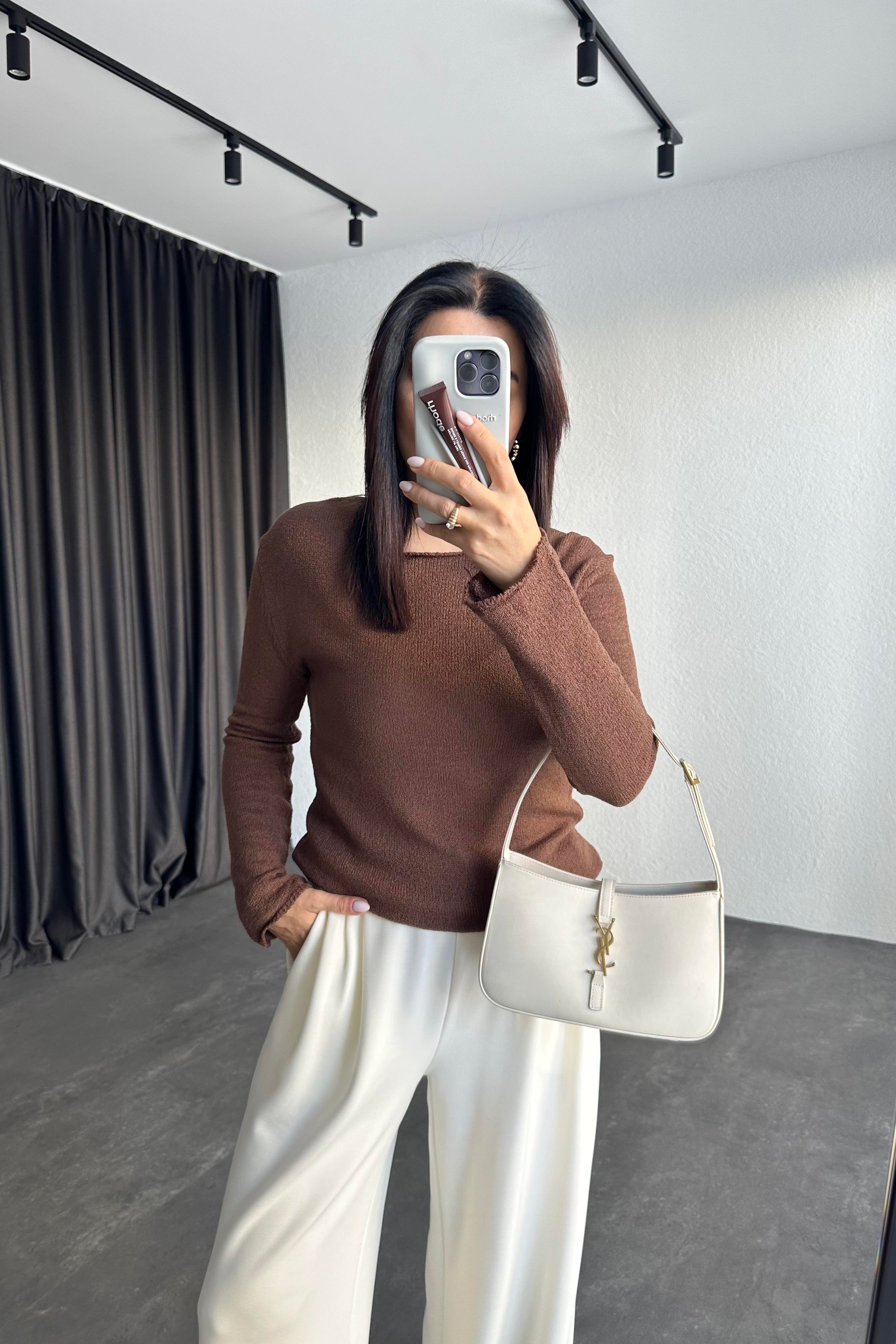 Kahve Massimo Basic Triko