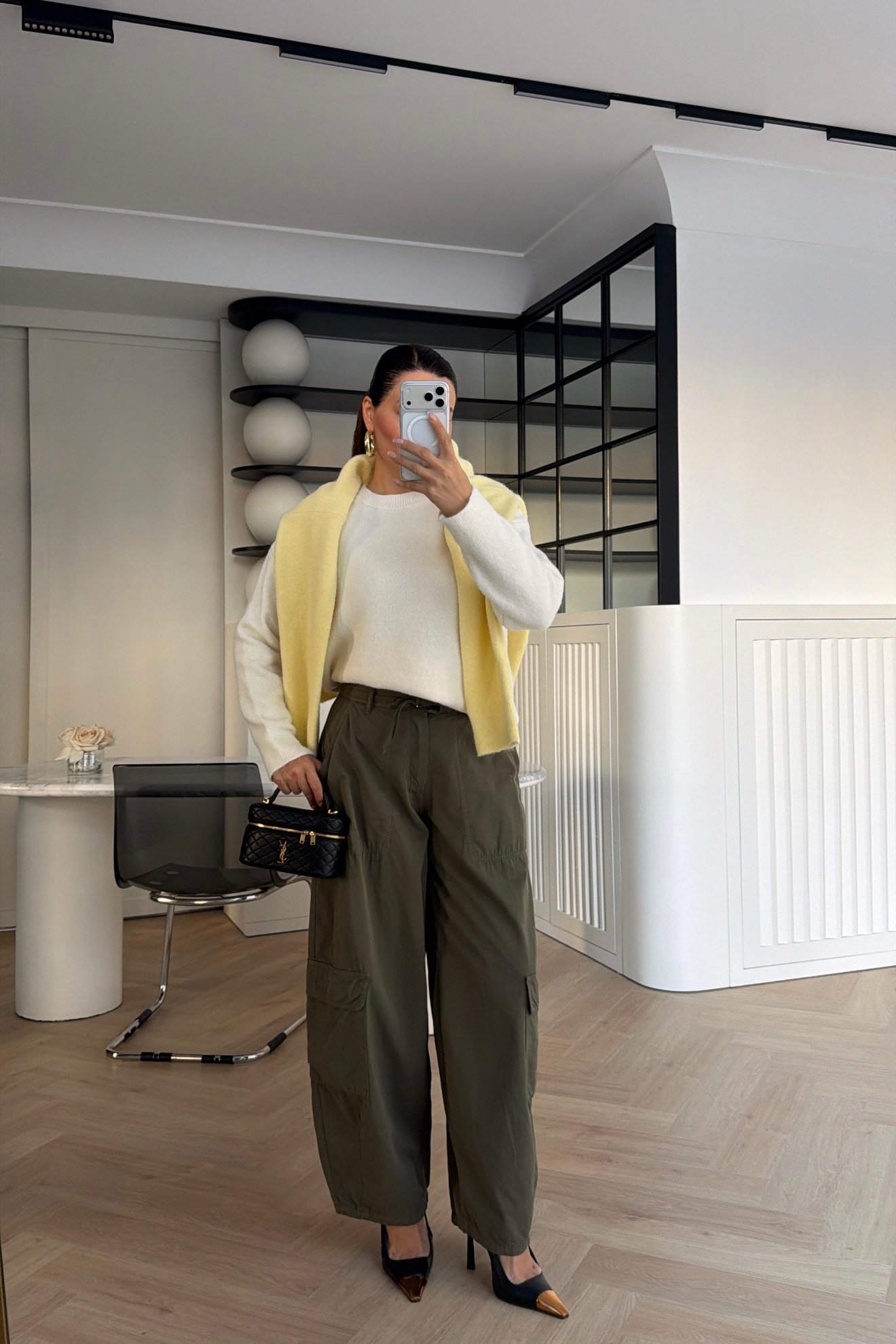 Marka Model Belden Bağlamalı Kargo Pantolon Haki 