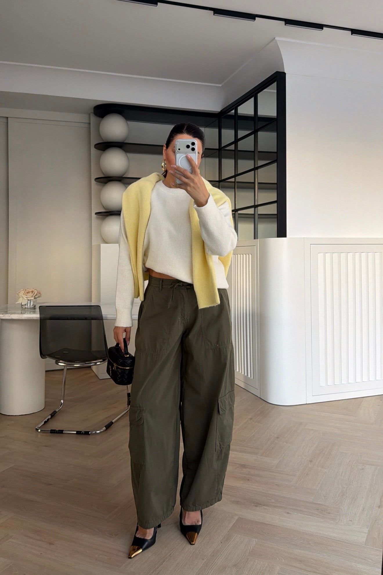 Marka Model Belden Bağlamalı Kargo Pantolon Haki 