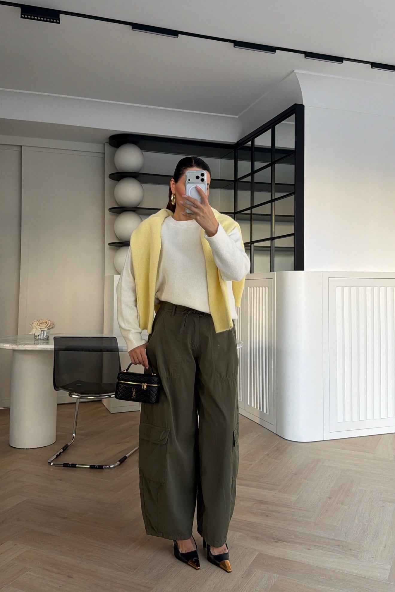 Marka Model Belden Bağlamalı Kargo Pantolon Haki 